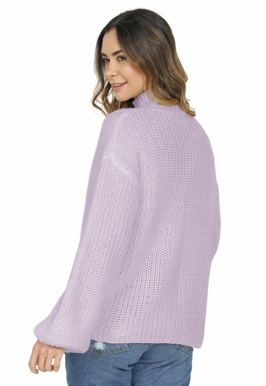 Saco Punto Ingles Grueso Cuello Alto - Prendas de vestir - Giive Giive