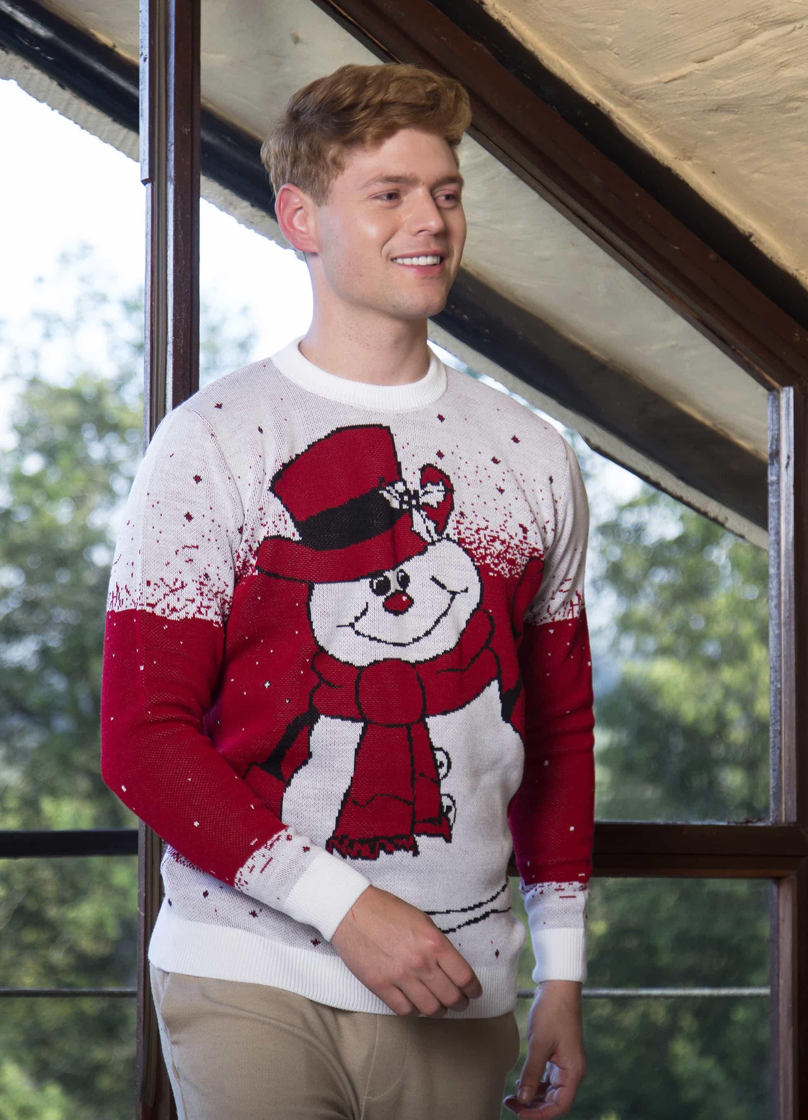 Saco navidad muñeco de nieve - Rojo - Hombre - Giive