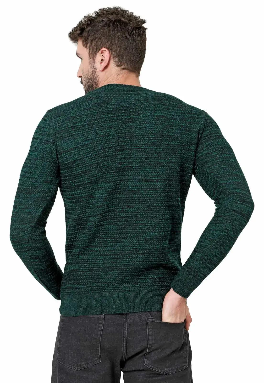 Buzo Cuello Redondo Tejido Lazo Matizado - Giive