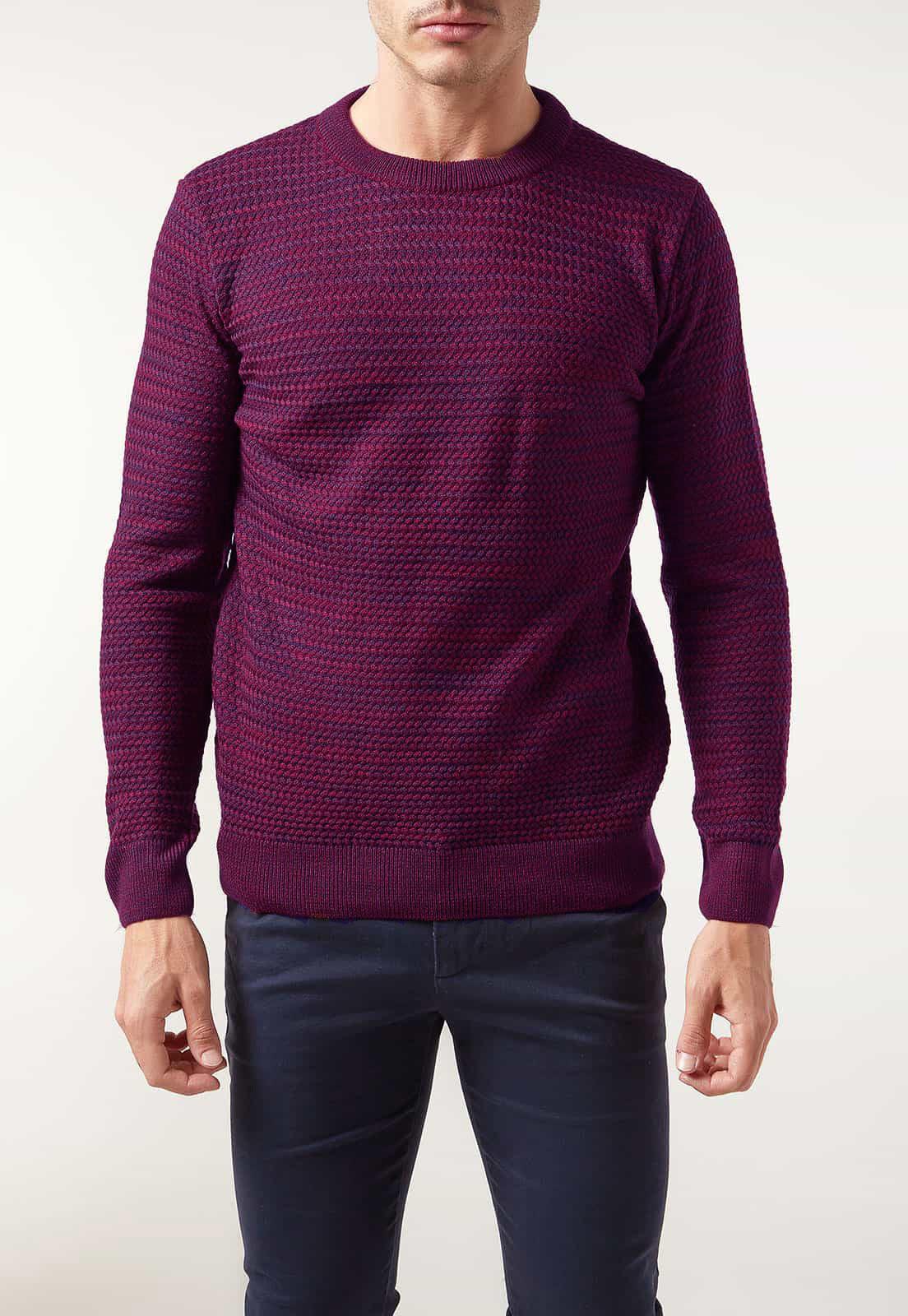 Pack x2 - Buzo Cuello Redondo Tejido Lazo Matizado - Giive