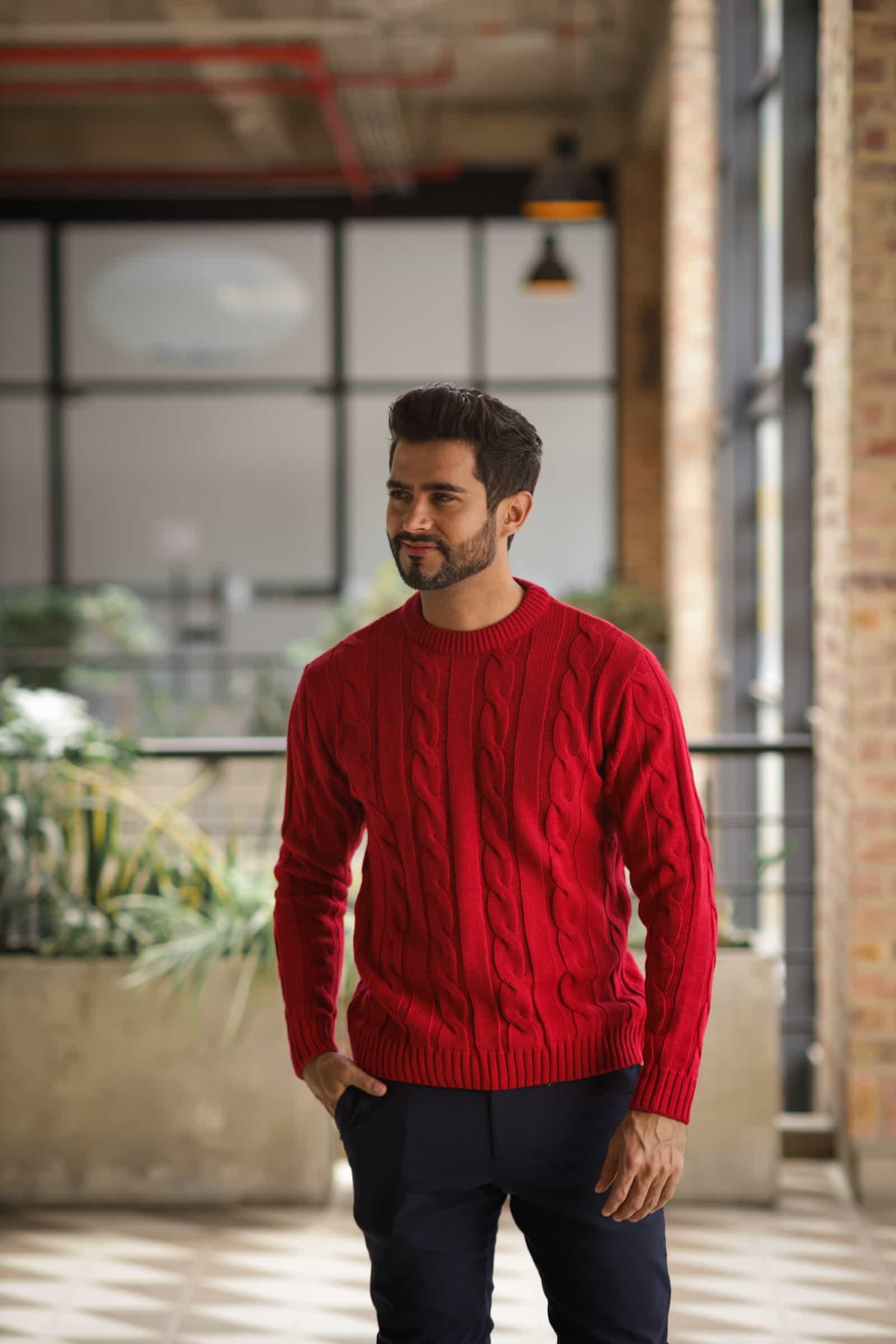 Pack x2 - Buzo Trenzado Cuello Redondo - Giive