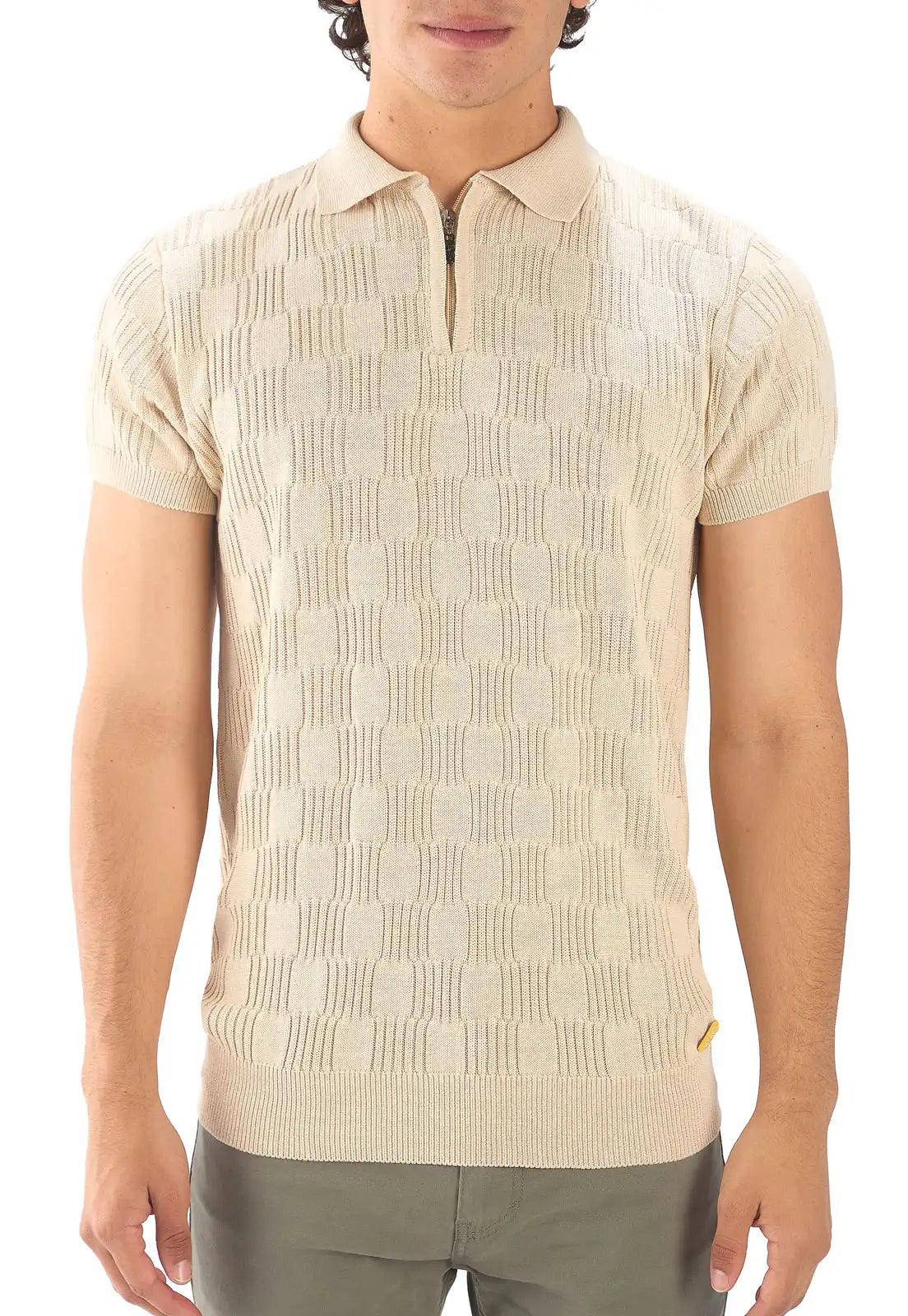 Camiseta Polo Cuadro Canales Cremallera - Giive