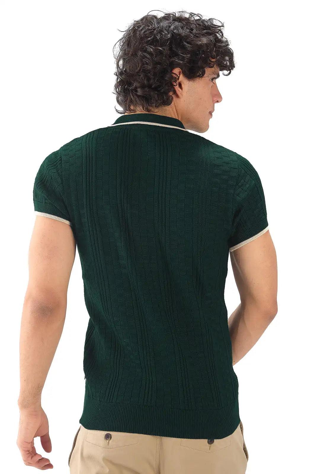 Camiseta Polo Cuadros 3 Botones - Giive