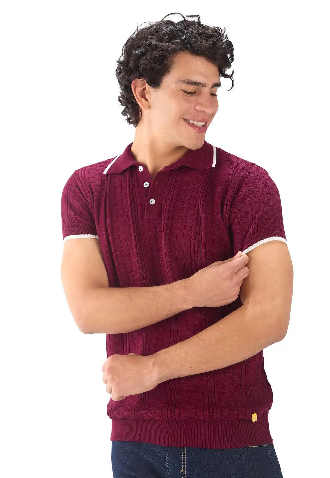 Camiseta Polo Cuadros 3 Botones - Giive