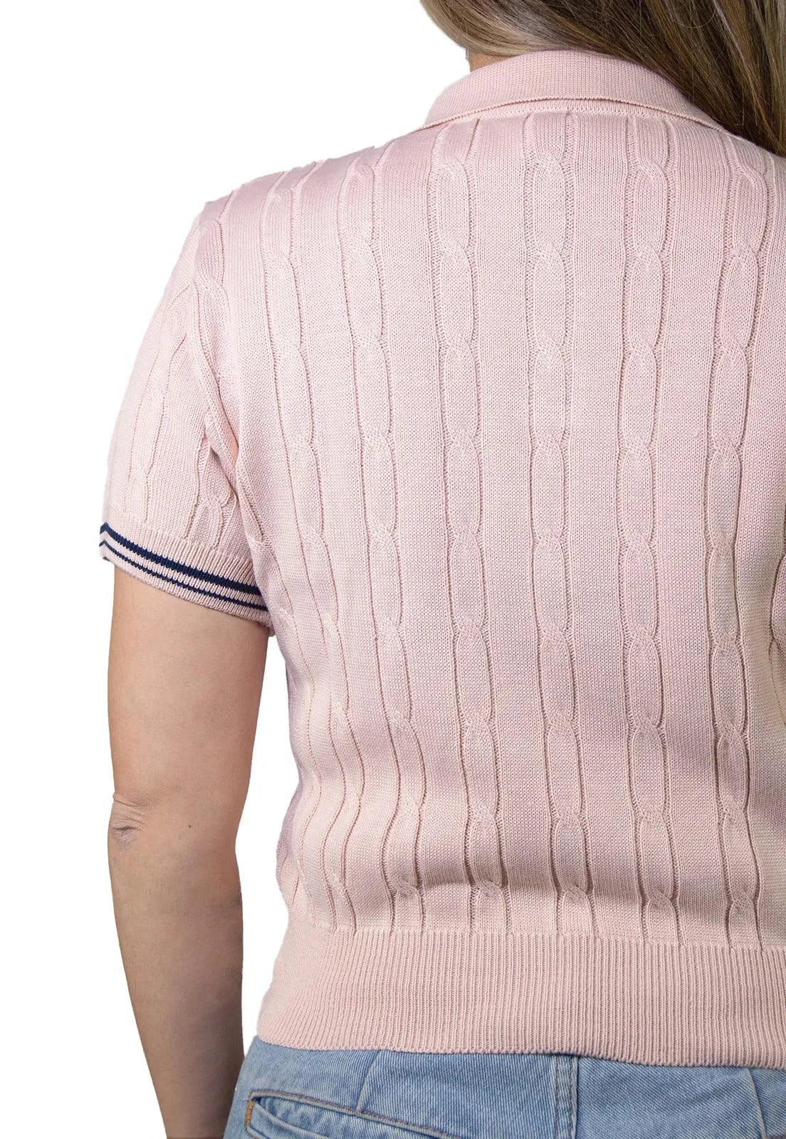 Camiseta Trenzada 3 Botones - Giive