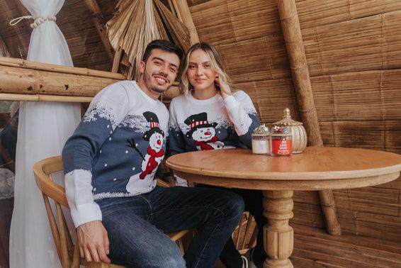 Saco navidad muñeco de nieve - Azul - Hombre - Giive