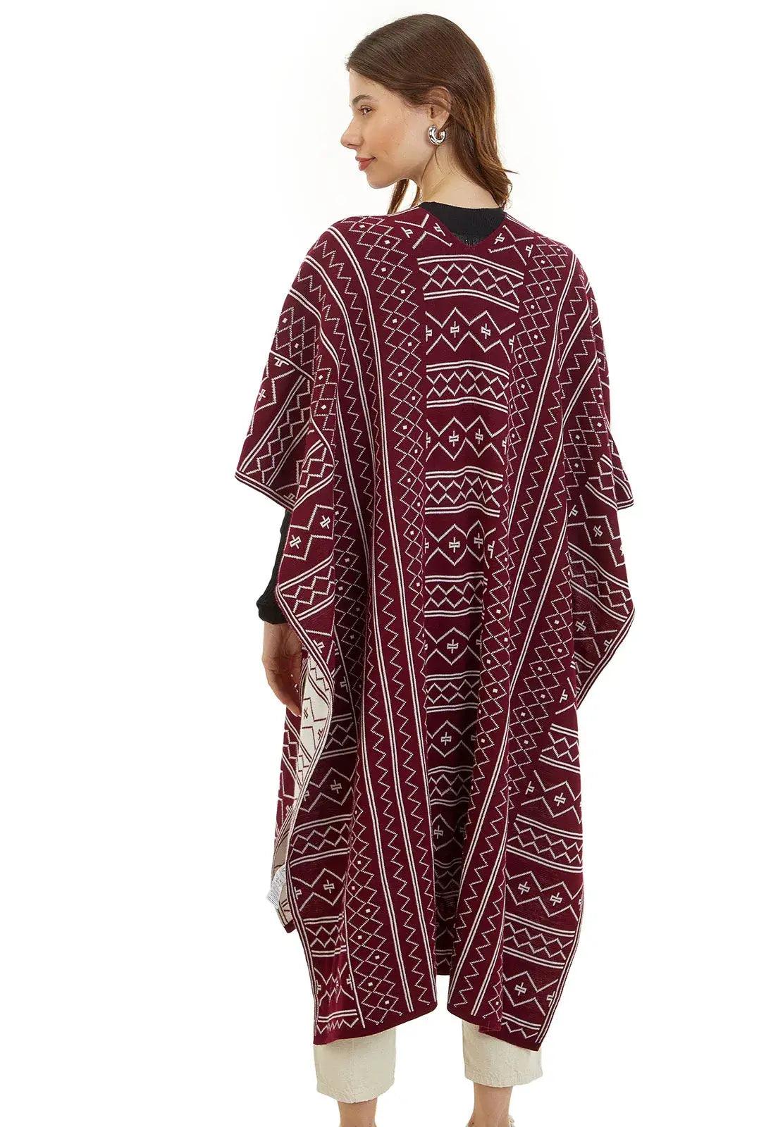 Ruana Caminos Doble Faz - Giive