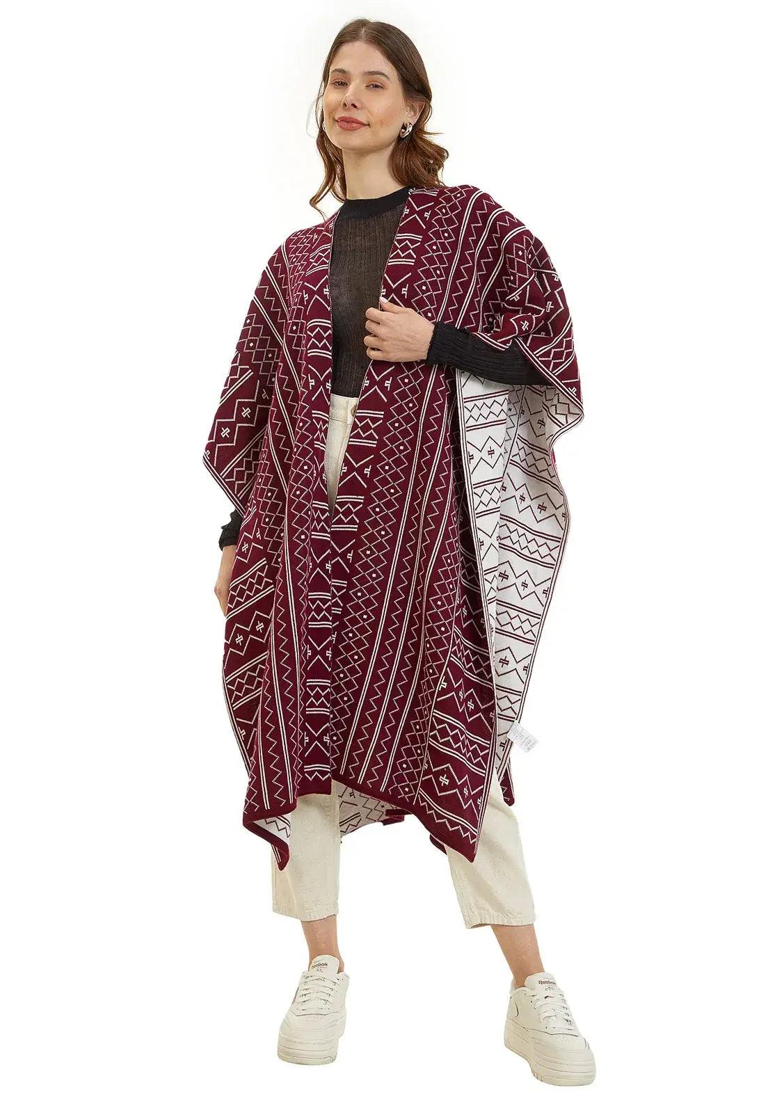 Ruana Caminos Doble Faz - Giive