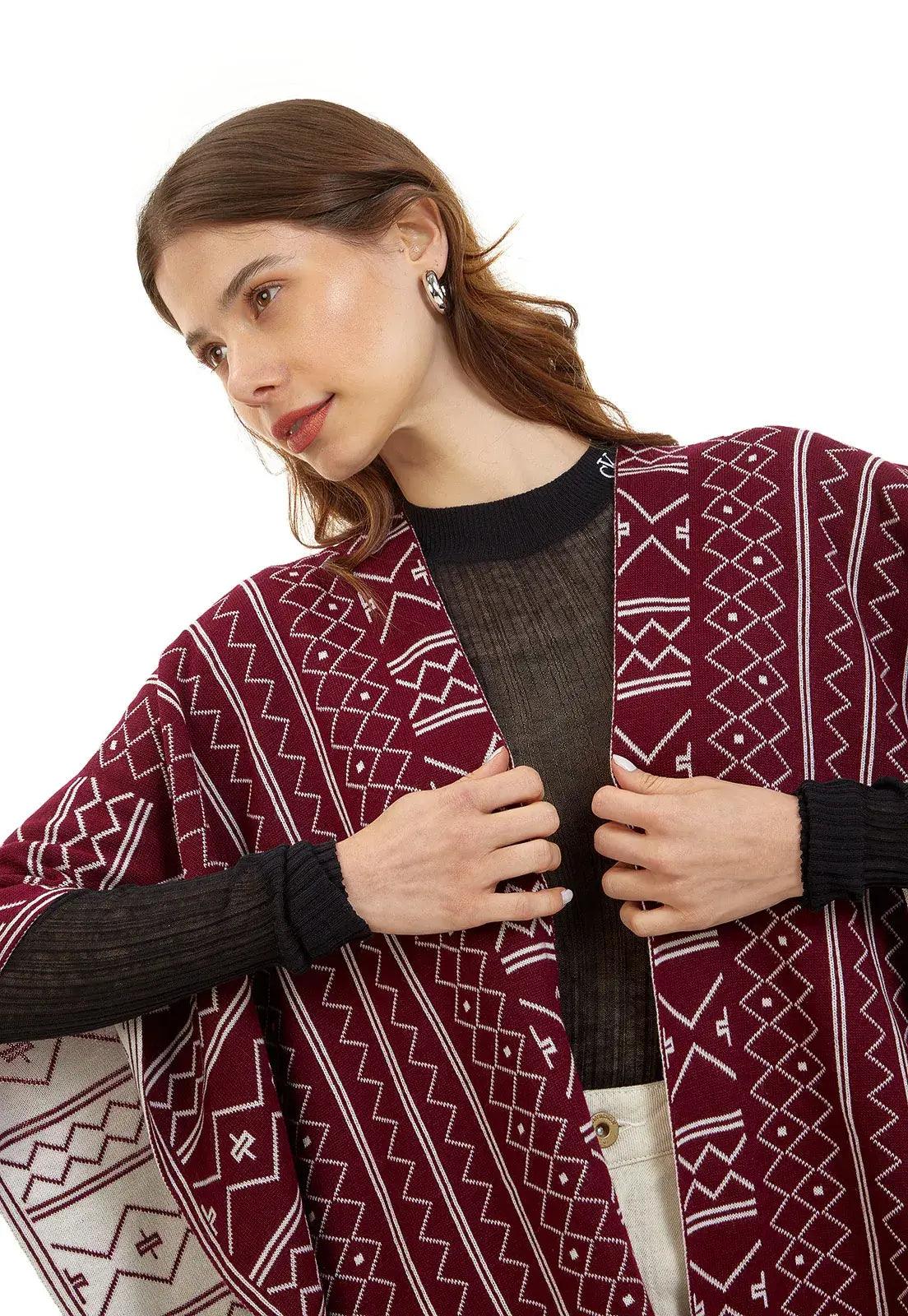 Ruana Caminos Doble Faz - Giive