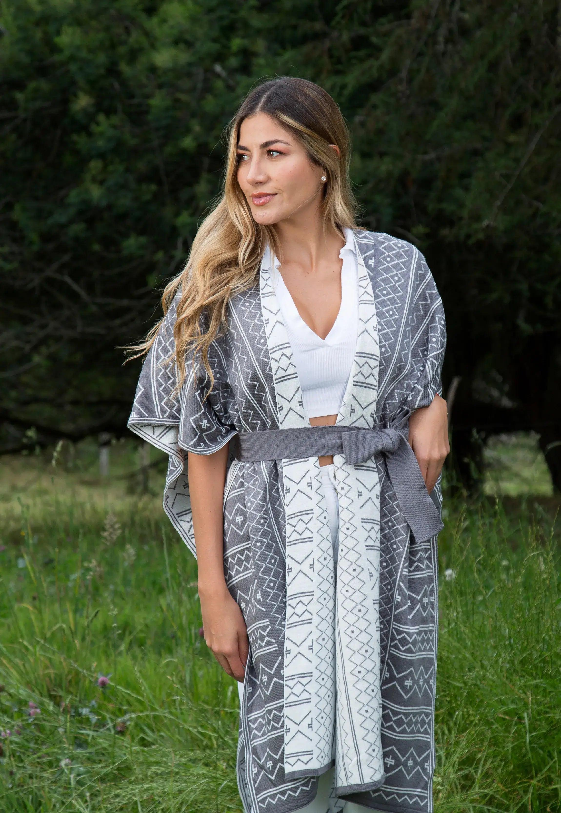 Ruana Caminos Doble Faz - Giive