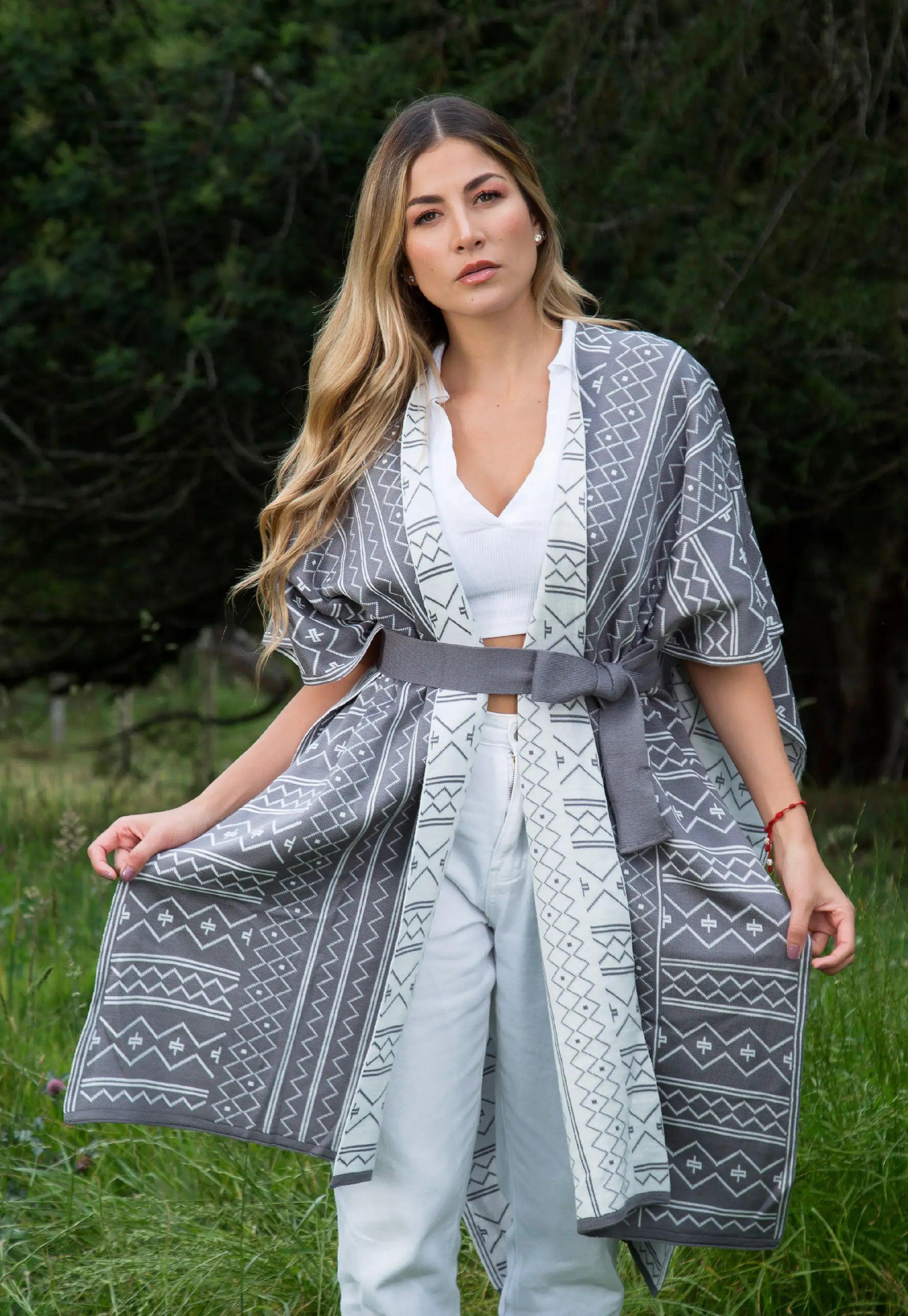 Ruana Caminos Doble Faz - Giive