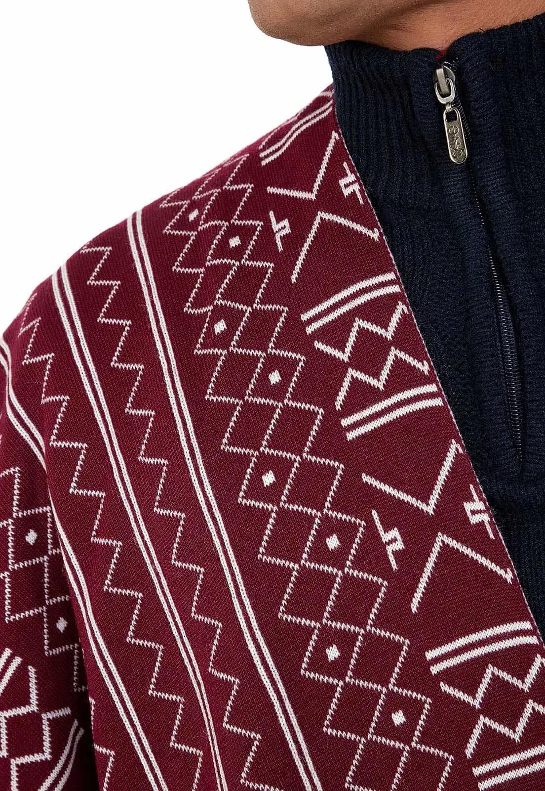 Ruana Caminos Doble Faz para Hombre - Giive