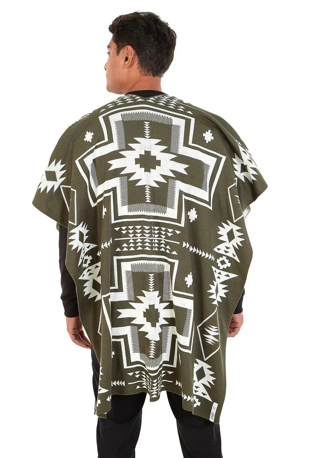 Ruana Cruces Doble Faz para Hombre - Giive