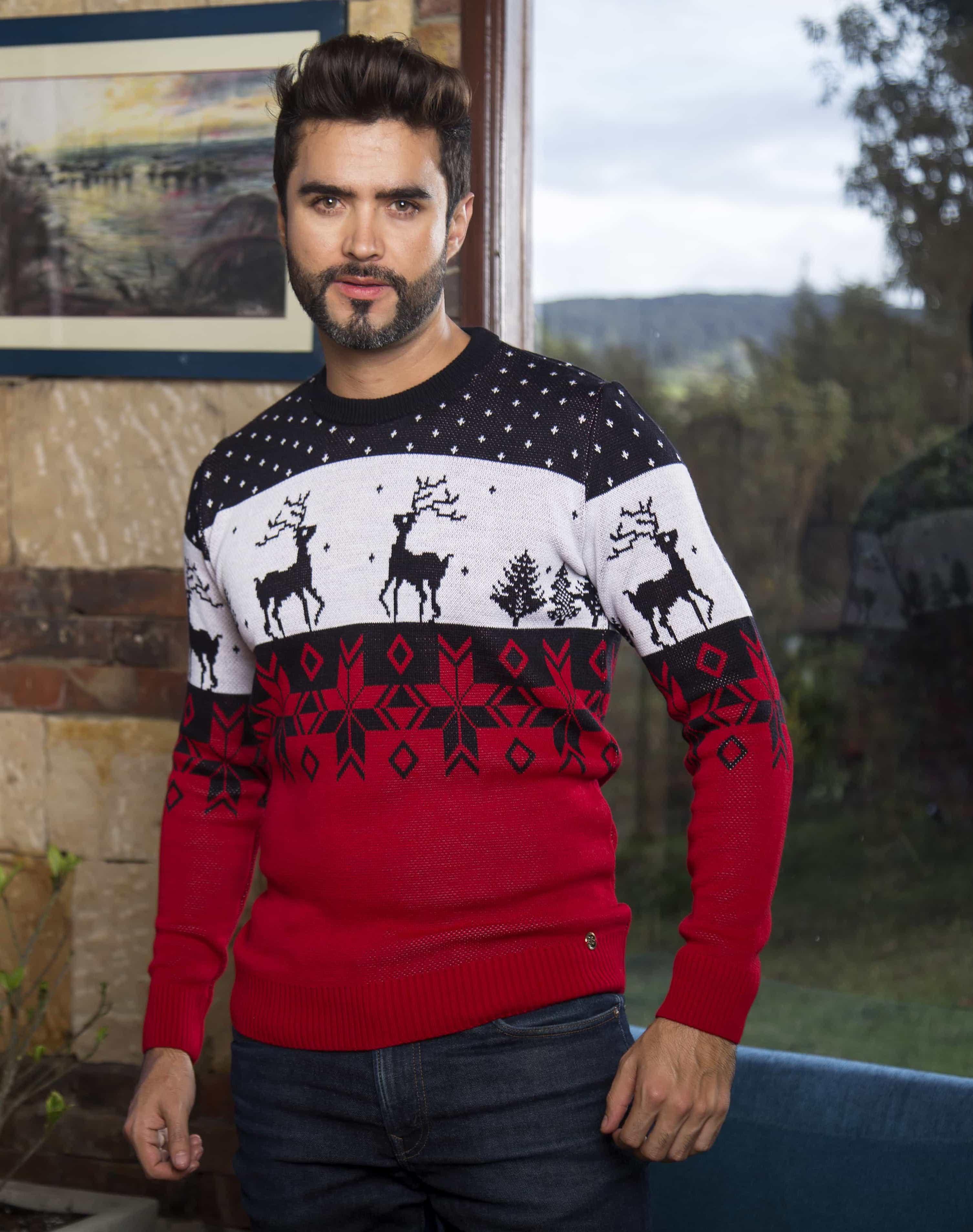 Saco navidad tricolor - Hombre - Giive