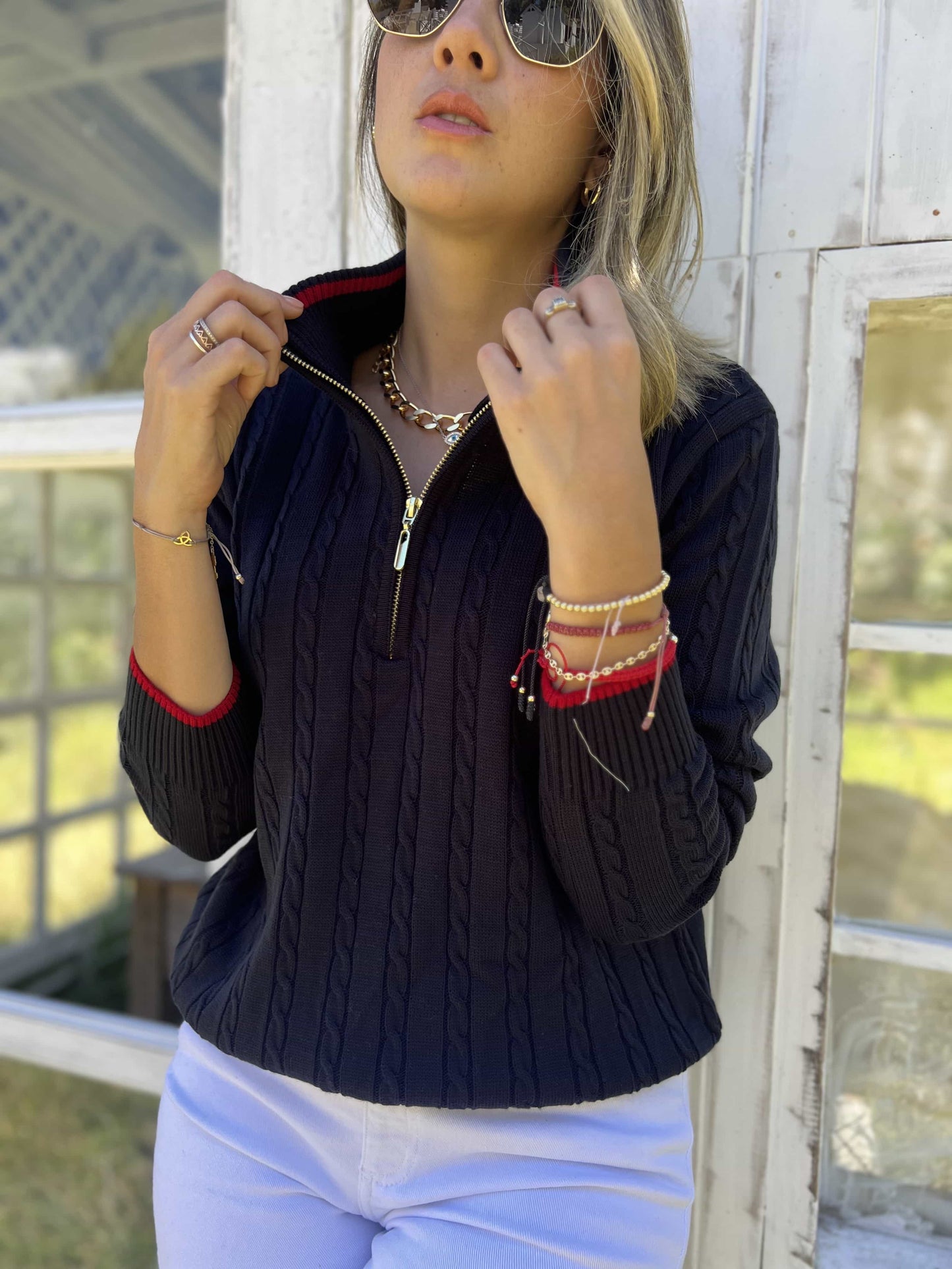 Camisero Cuello Alto - Suéter - Giive Giive