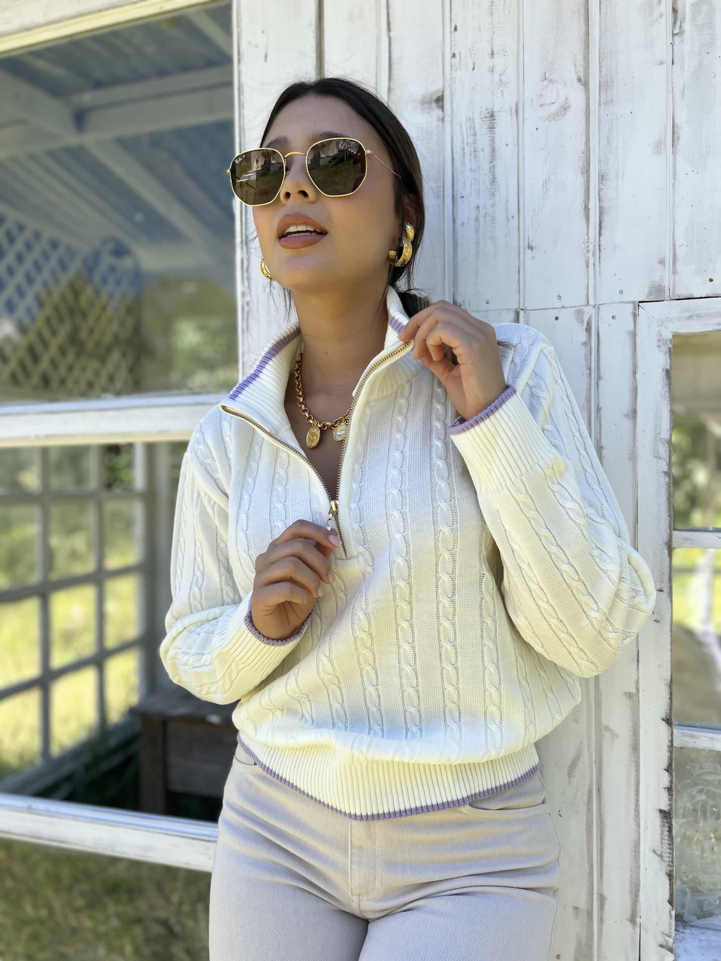 Camisero Cuello Alto - Suéter - Giive Giive