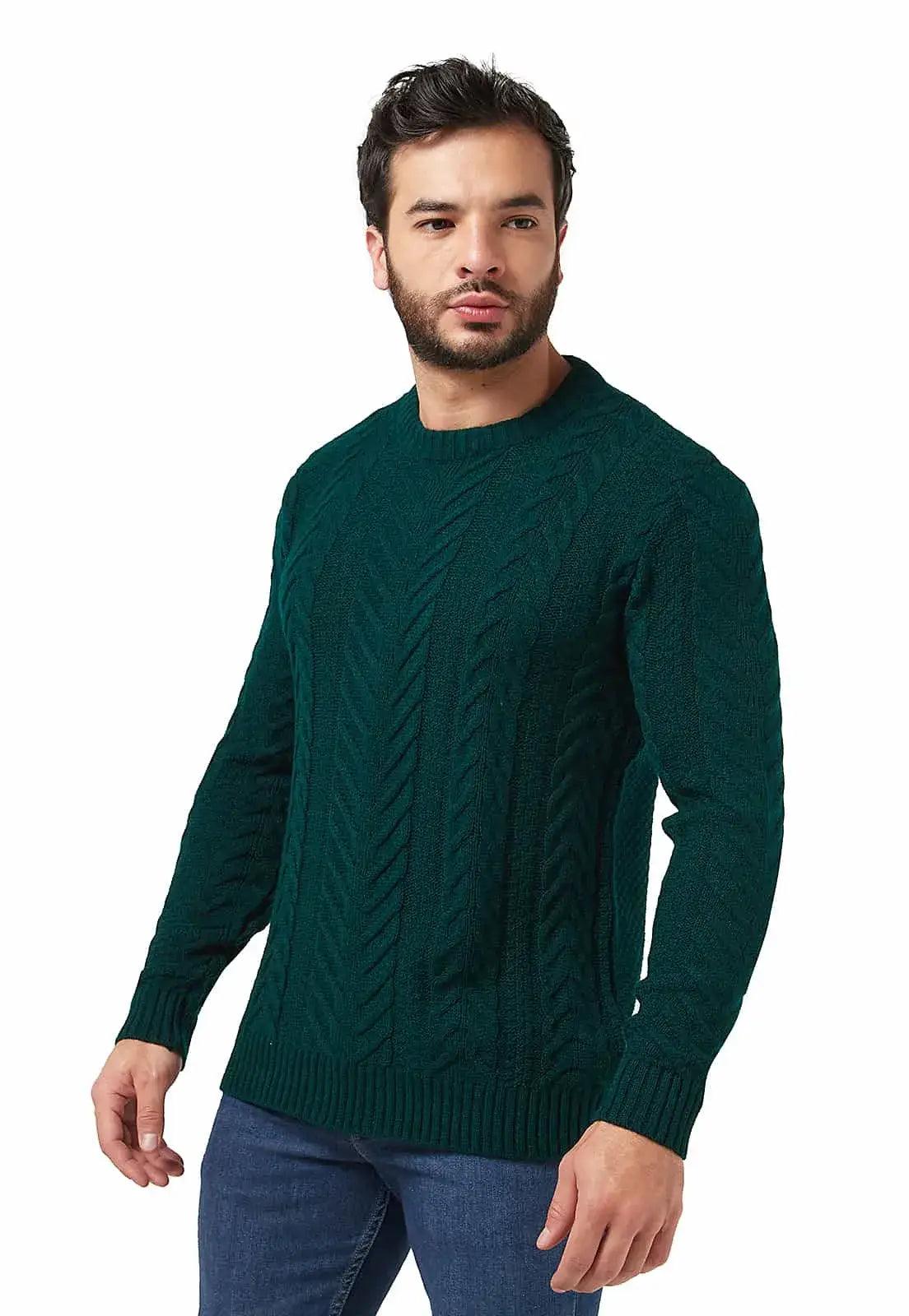 Saco trenzas y aranés cuello redondo - Giive