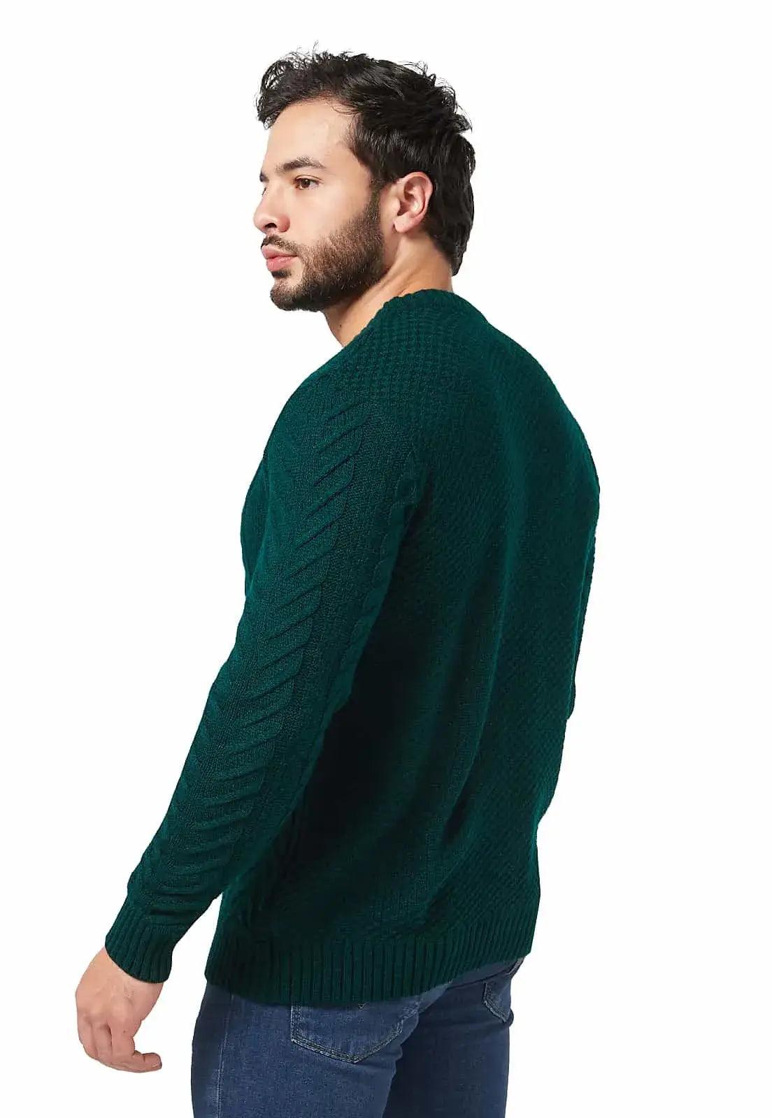 Saco trenzas y aranés cuello redondo - Giive