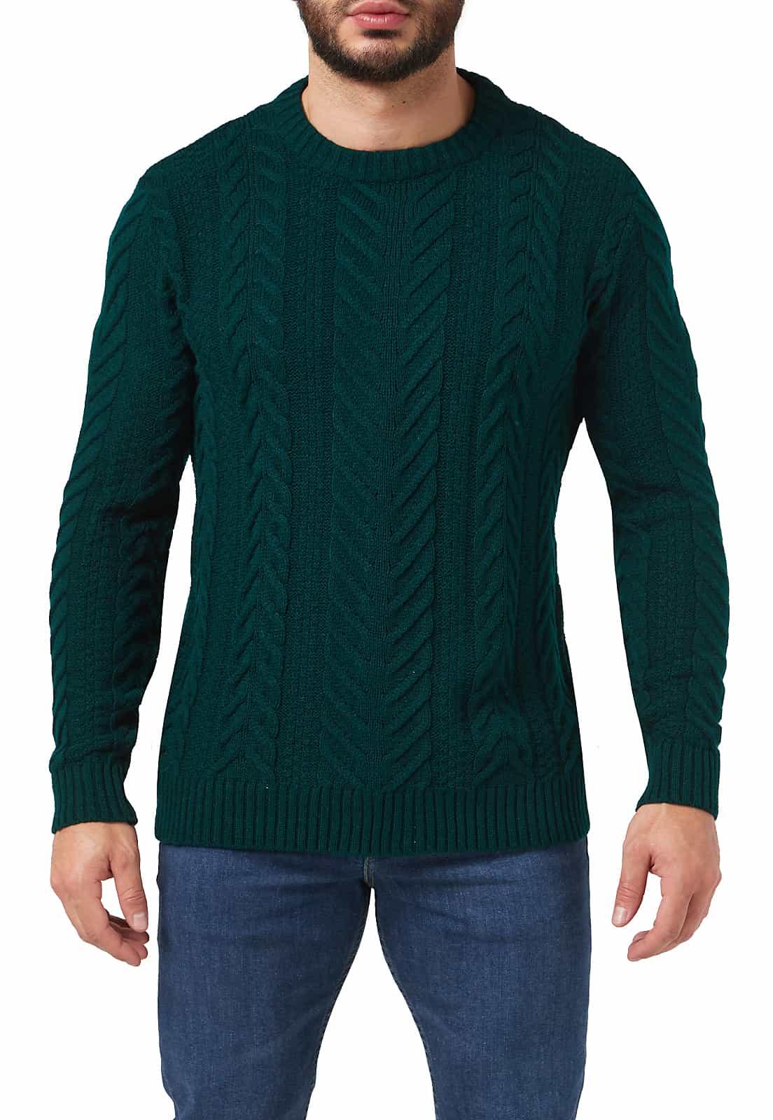 Saco trenzas y aranés cuello redondo - Prendas de vestir - Giive Giive