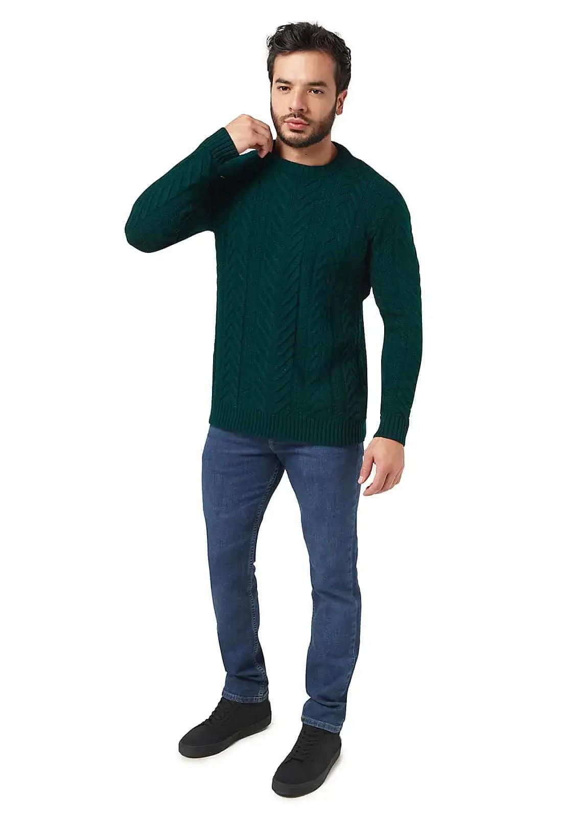 Saco trenzas y aranés cuello redondo - Giive