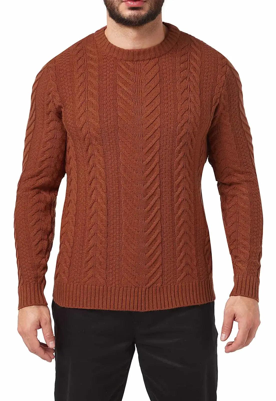 Saco trenzas y aranés cuello redondo - Giive