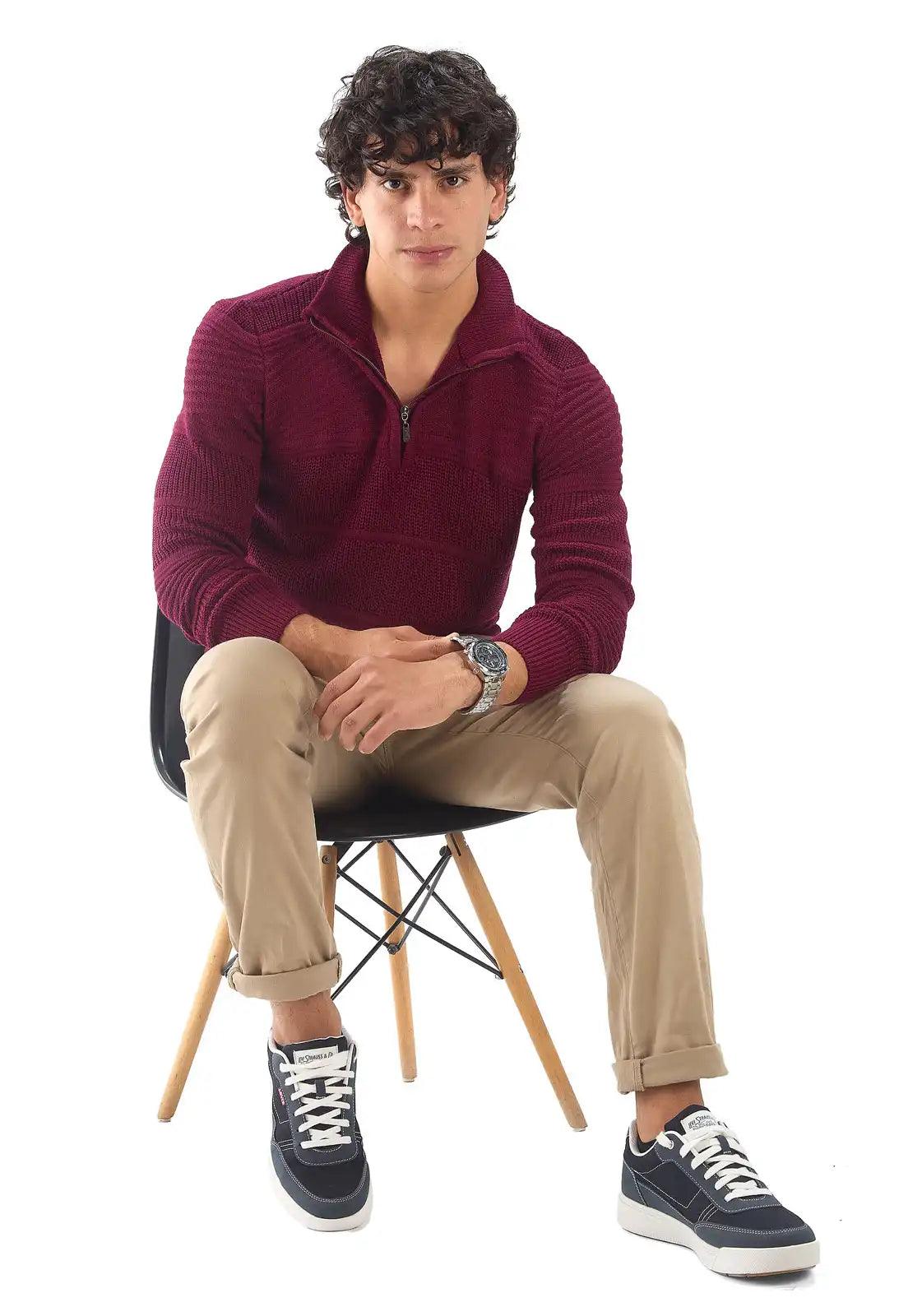 Suéter Cuello Alto Labrado - Giive