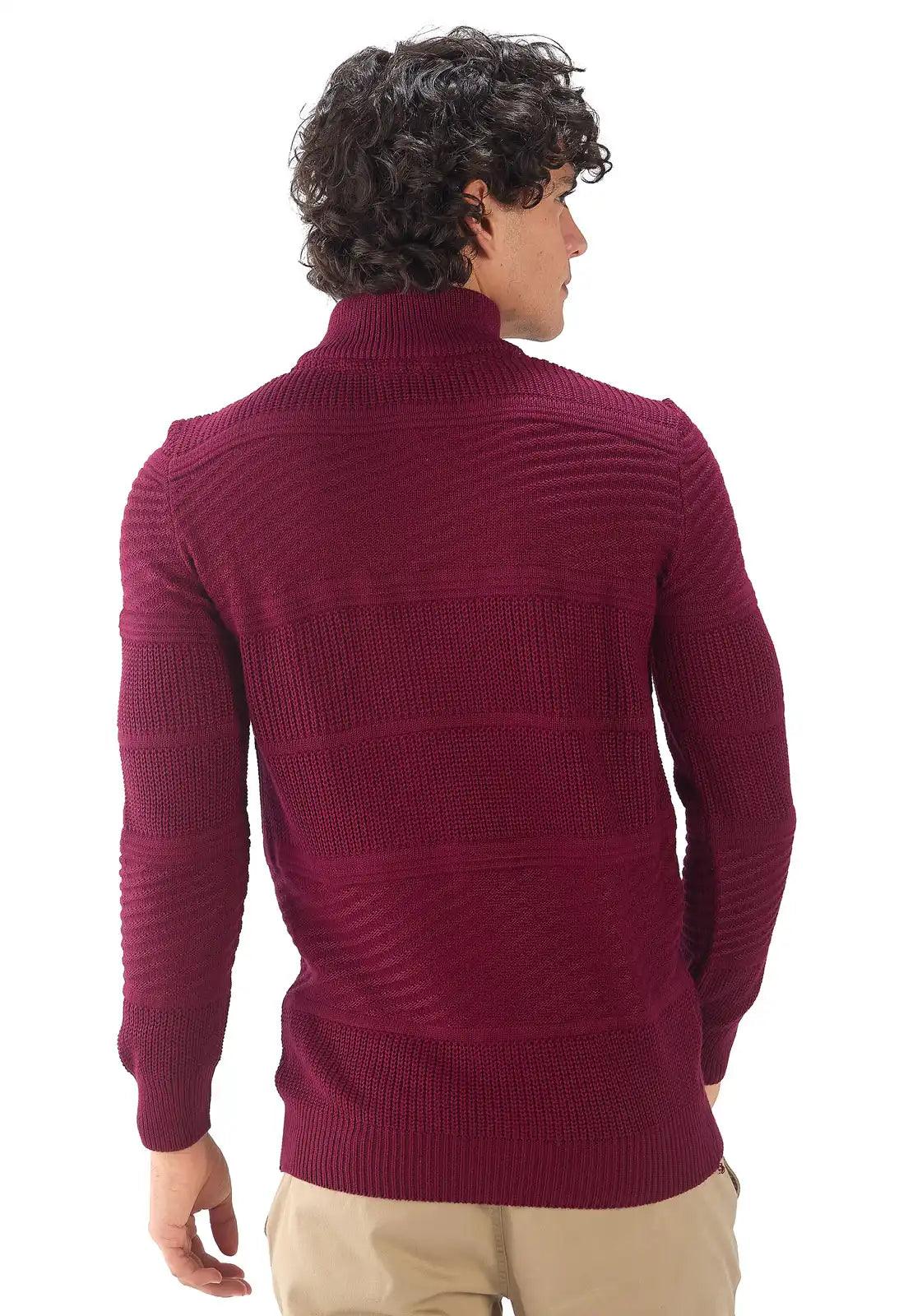 Suéter Cuello Alto Labrado - Giive