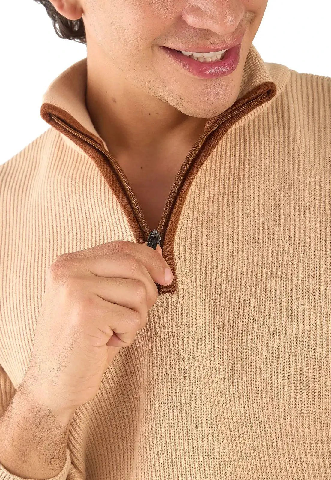 Suéter Cuello Alto Punto Inglés - Giive