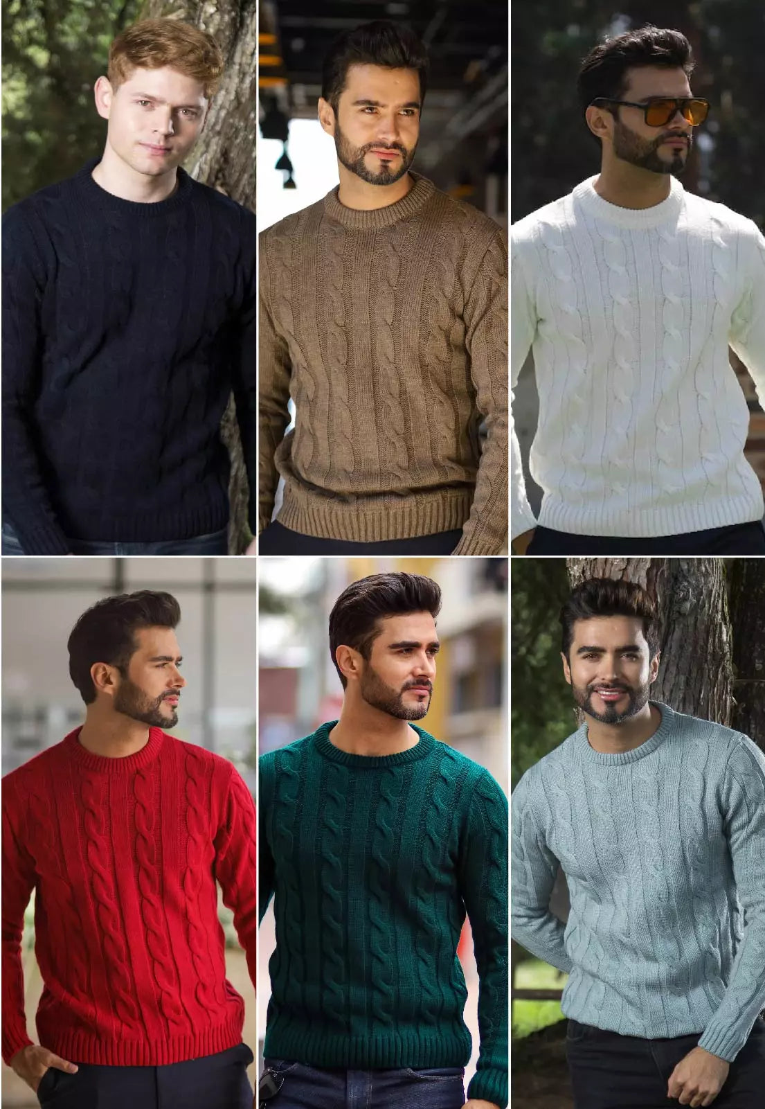 Buzo Trenzado Cuello Redondo - Giive