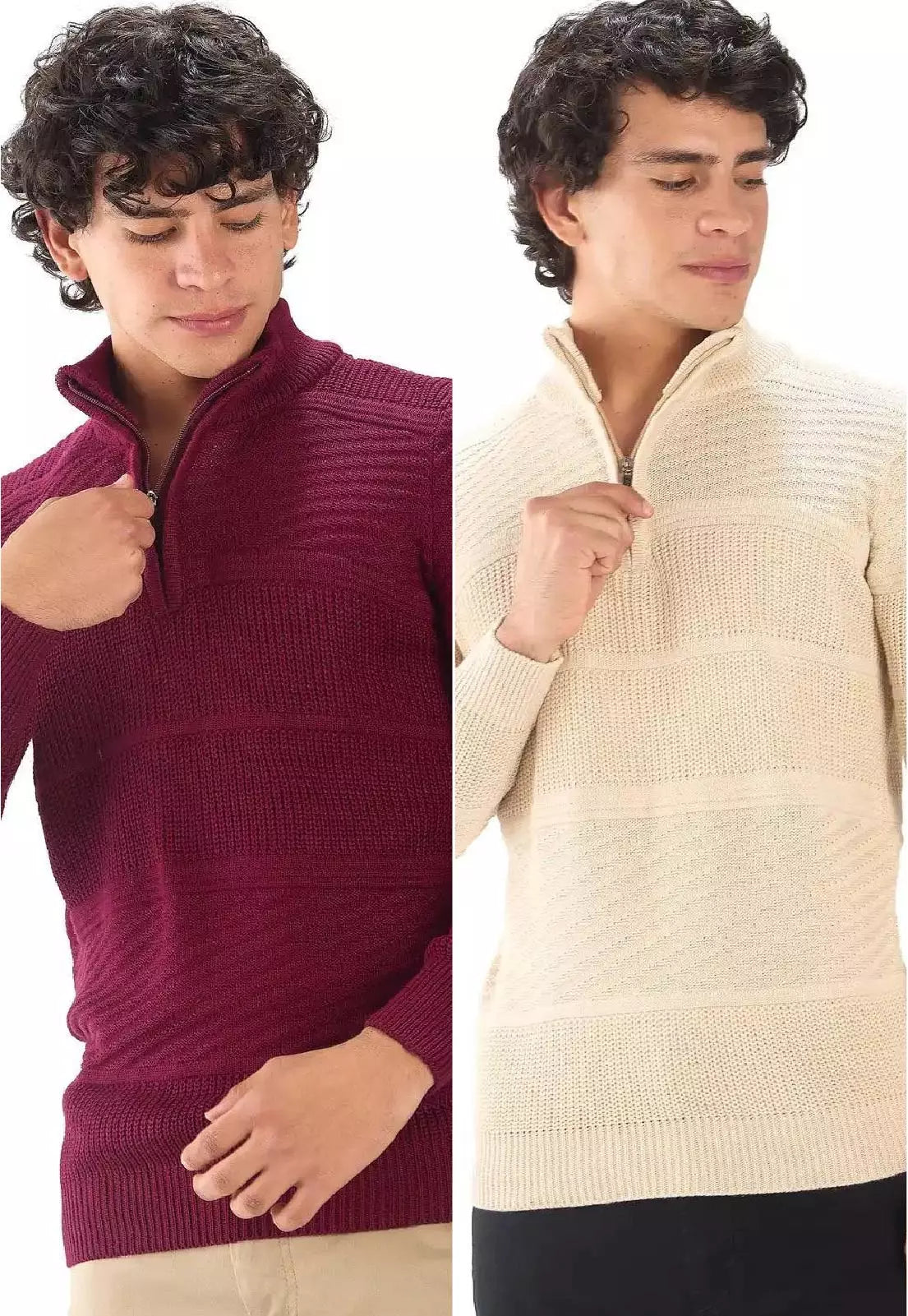 Suéter Cuello Alto Labrado - Giive