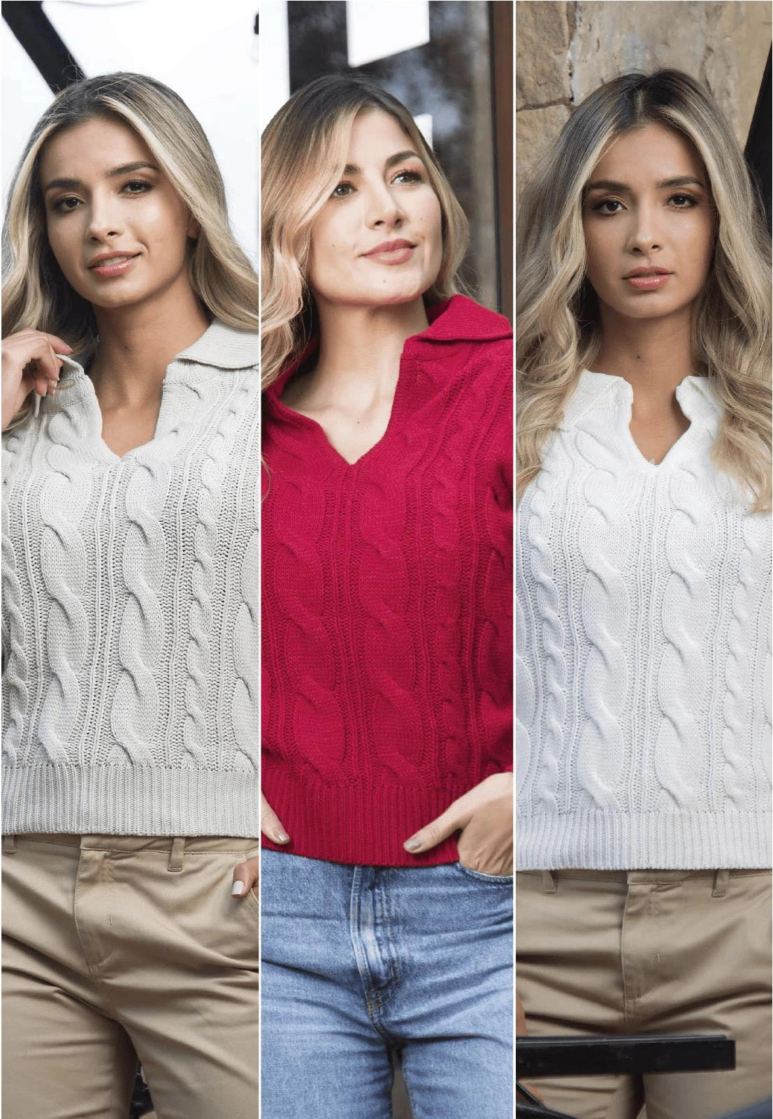 Saco Camisero Doble Trenza