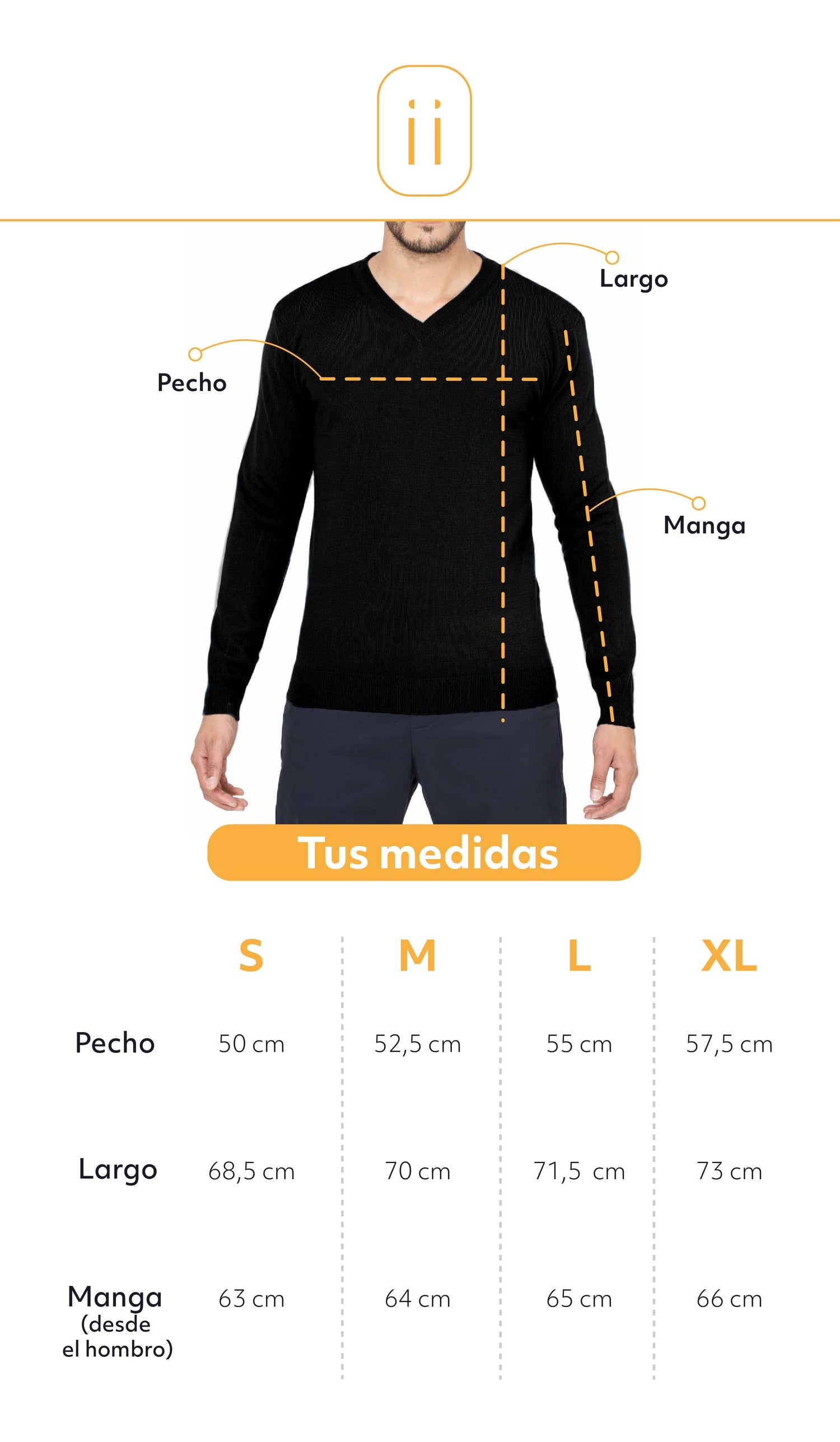 Pack x3 - Buzo Cuello V - Giive