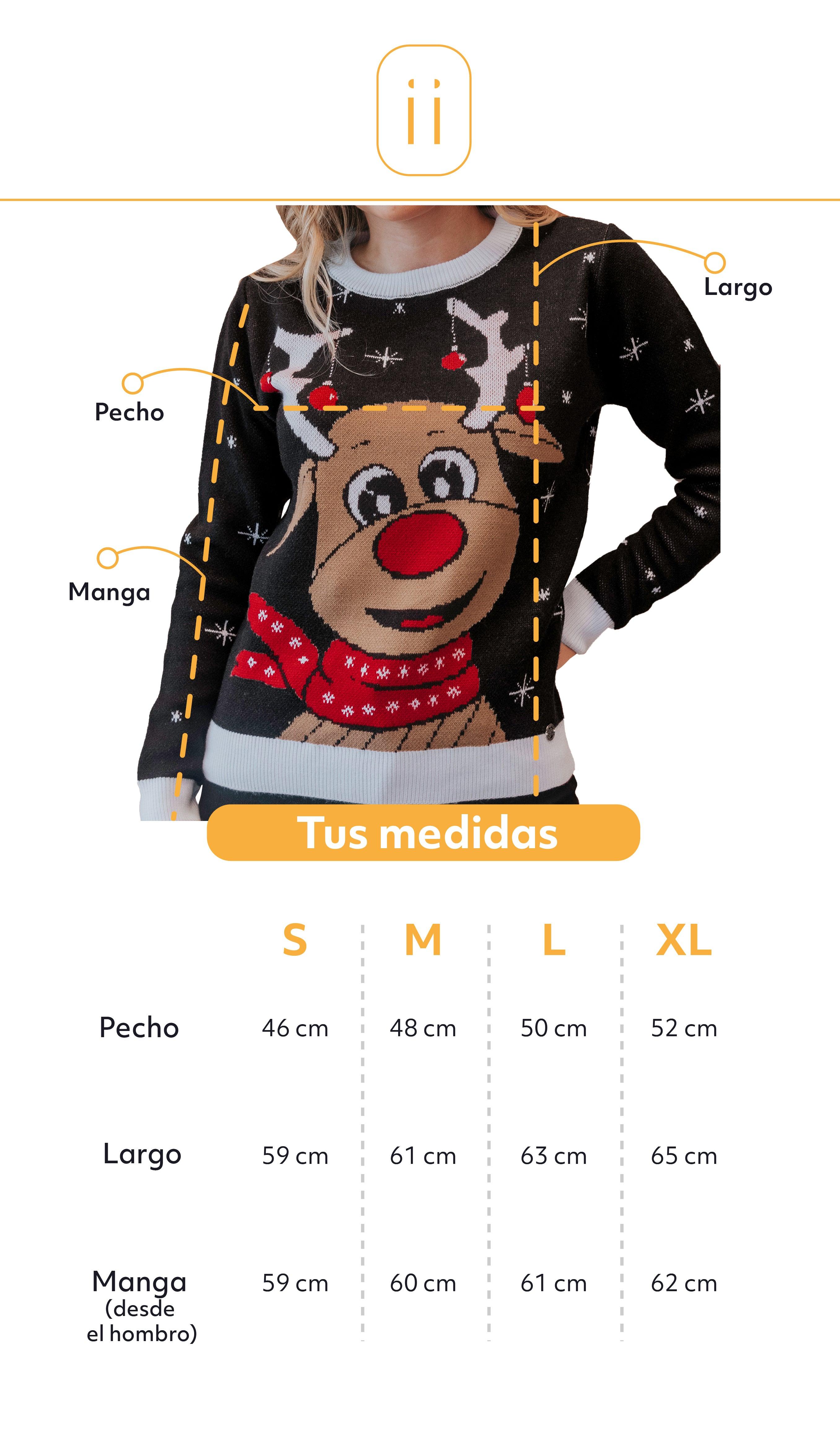 Saco navidad Reno - Negro - Mujer - Giive