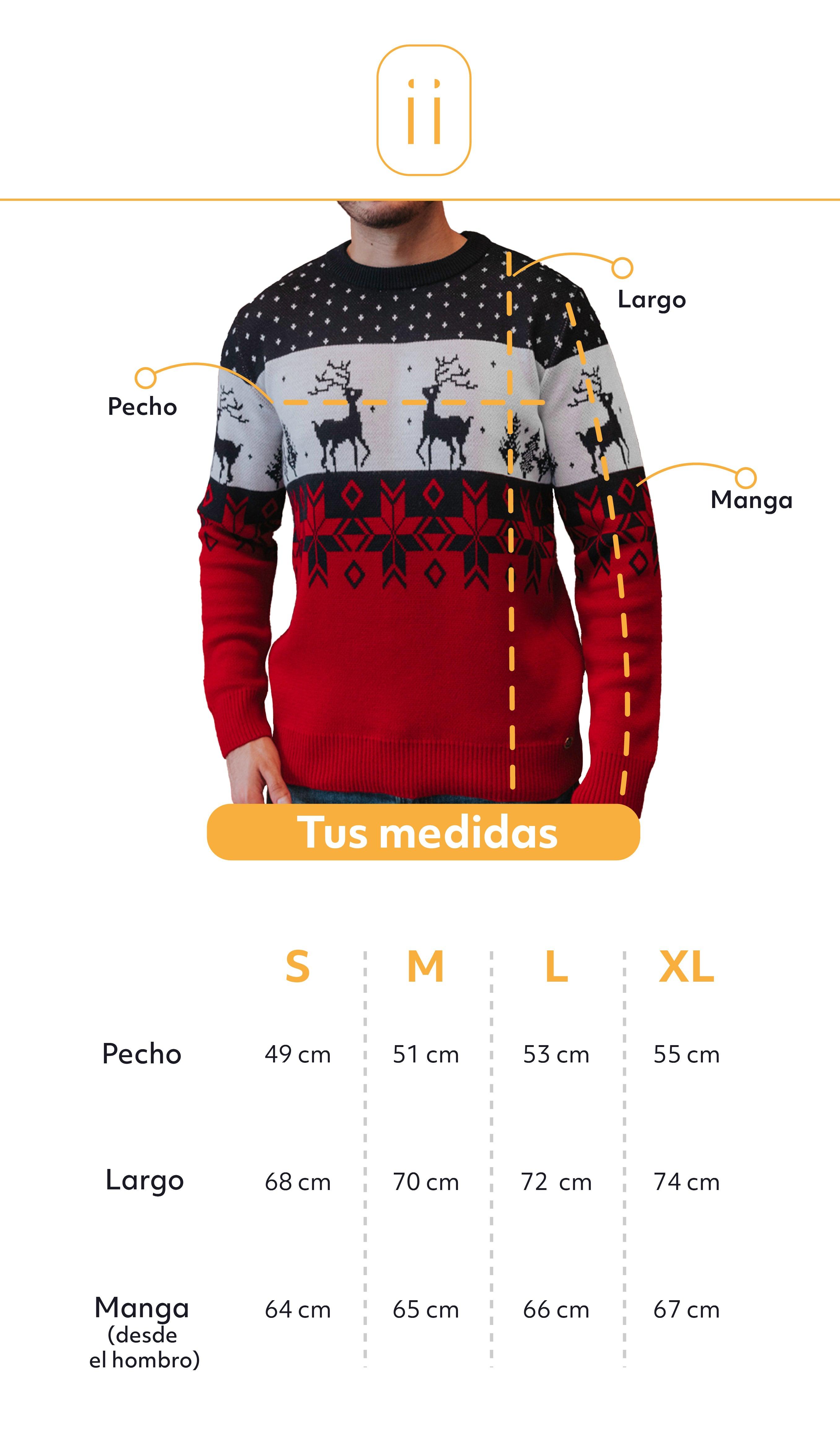 Saco navidad tricolor - Hombre - Giive
