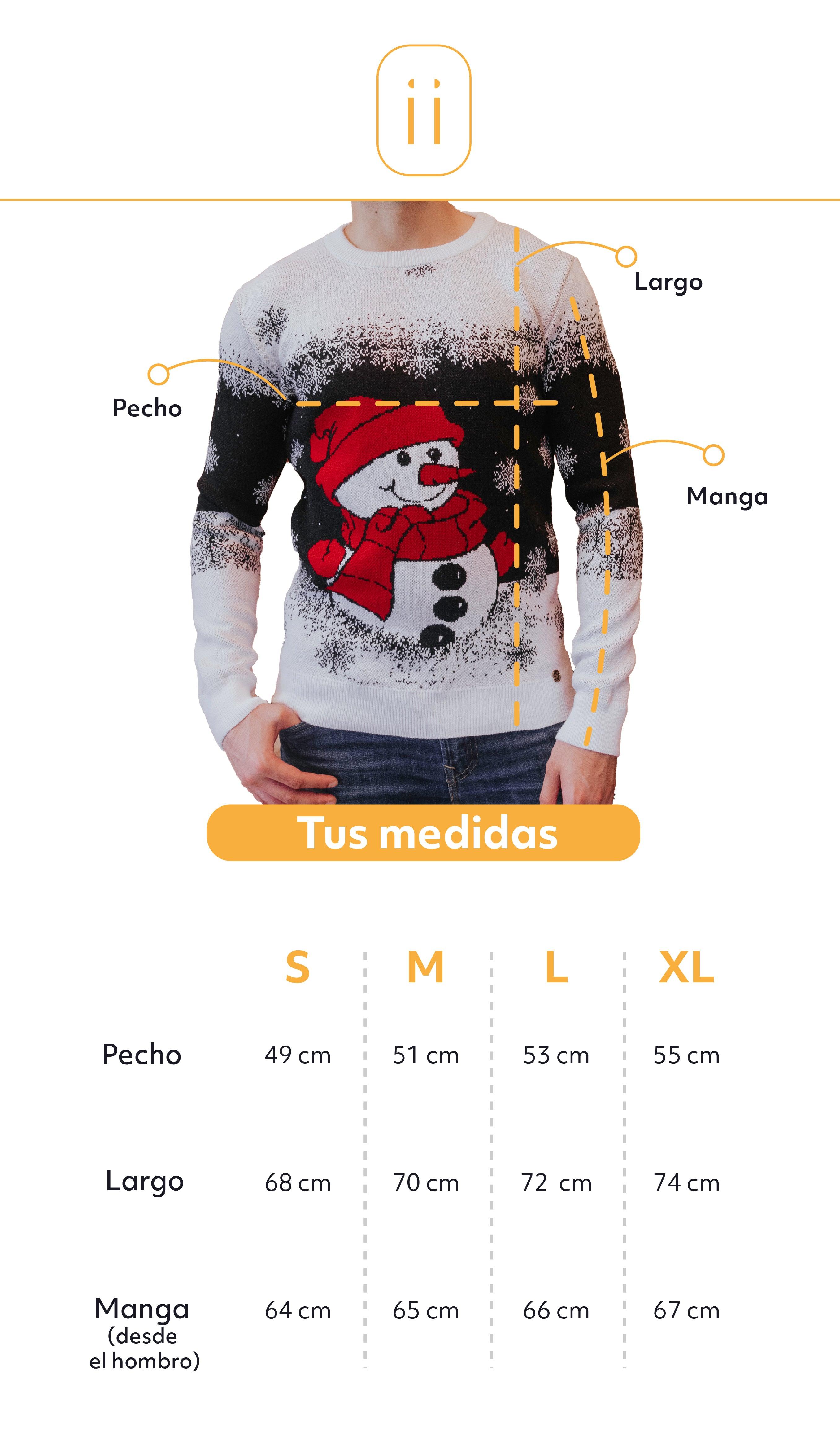 Saco navidad muñeco de nieve - Negro - Hombre - Giive
