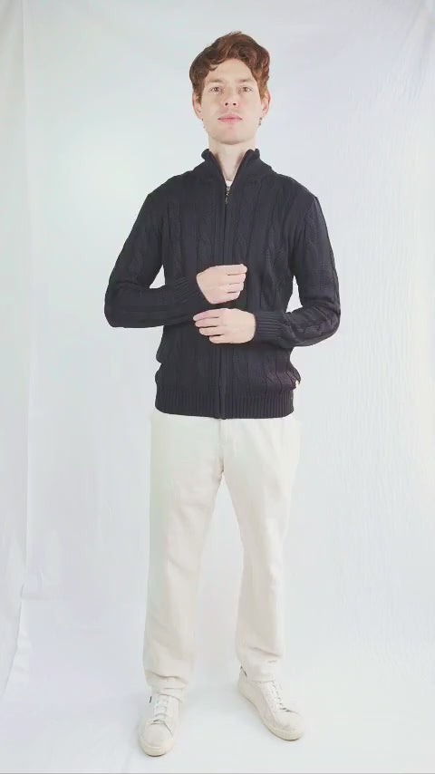 Chaqueta Trenzada