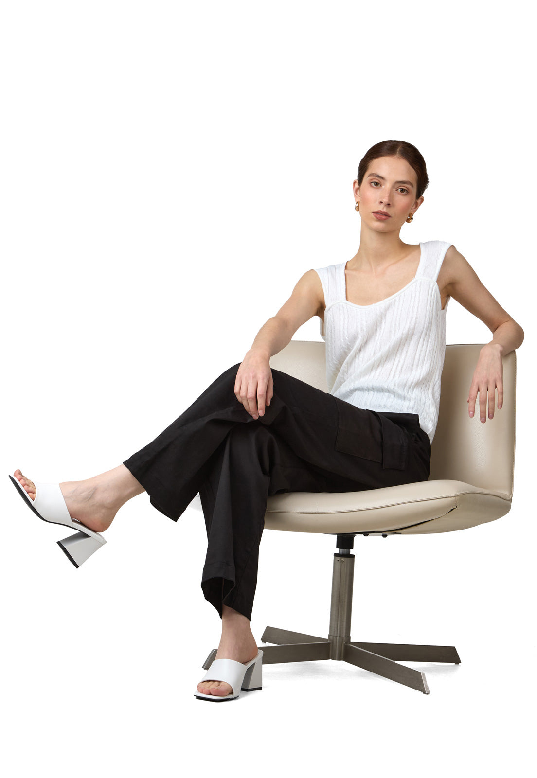 Blusa Enlazada Escote Corazón - Giive