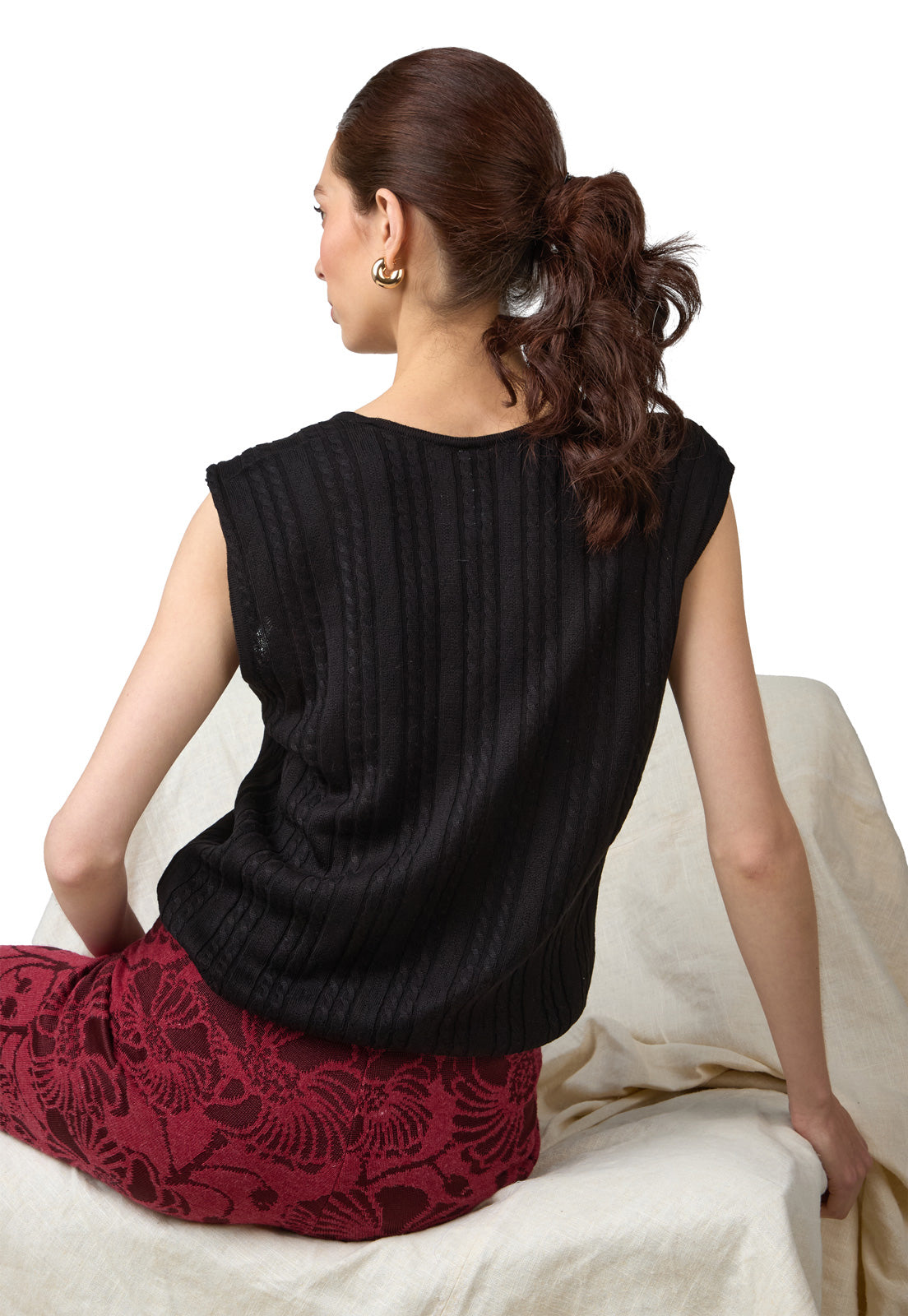 Blusa Enlazada Escote Corazón - Giive
