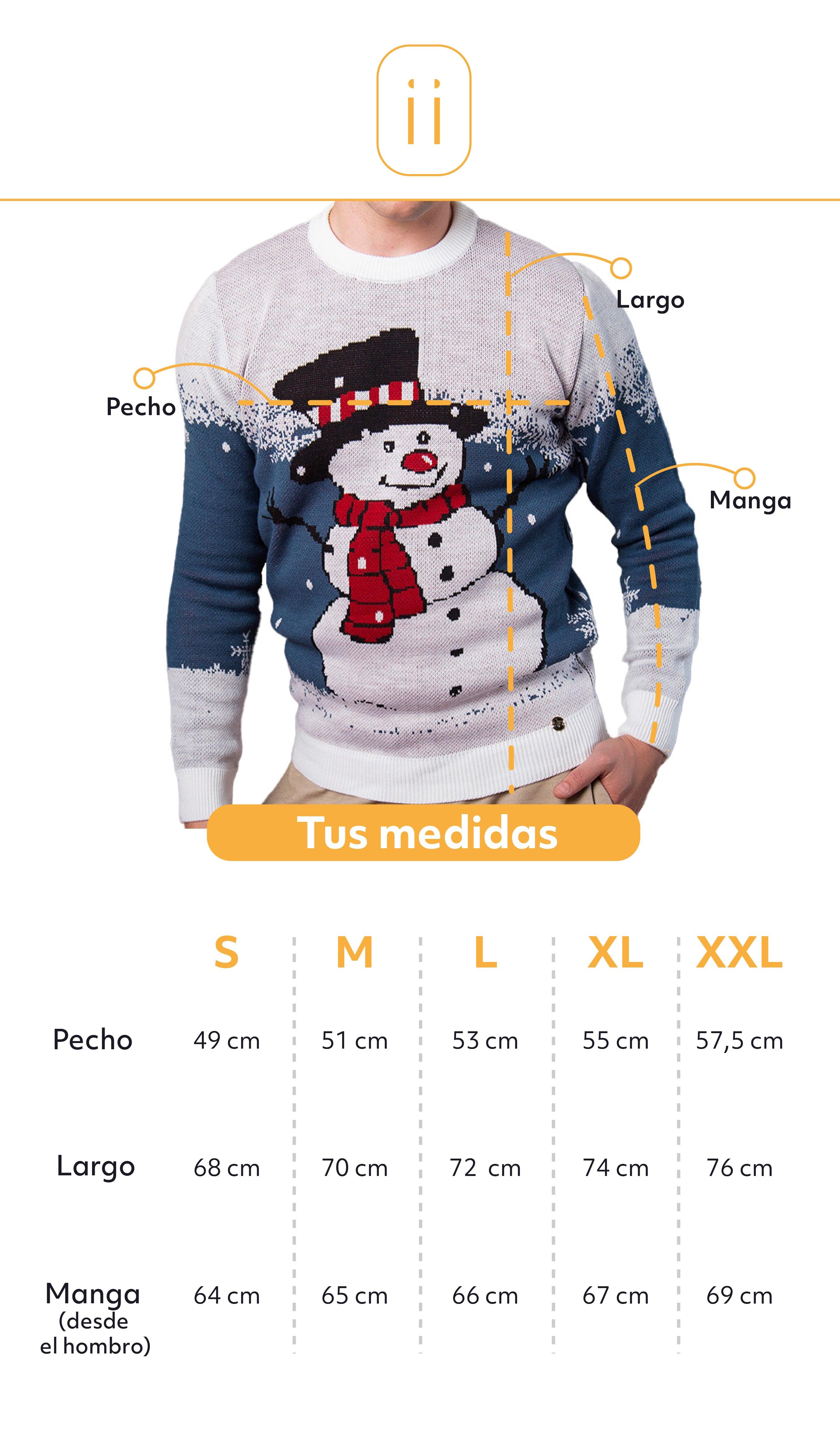 Saco navidad muñeco de nieve - Azul - Hombre - Giive