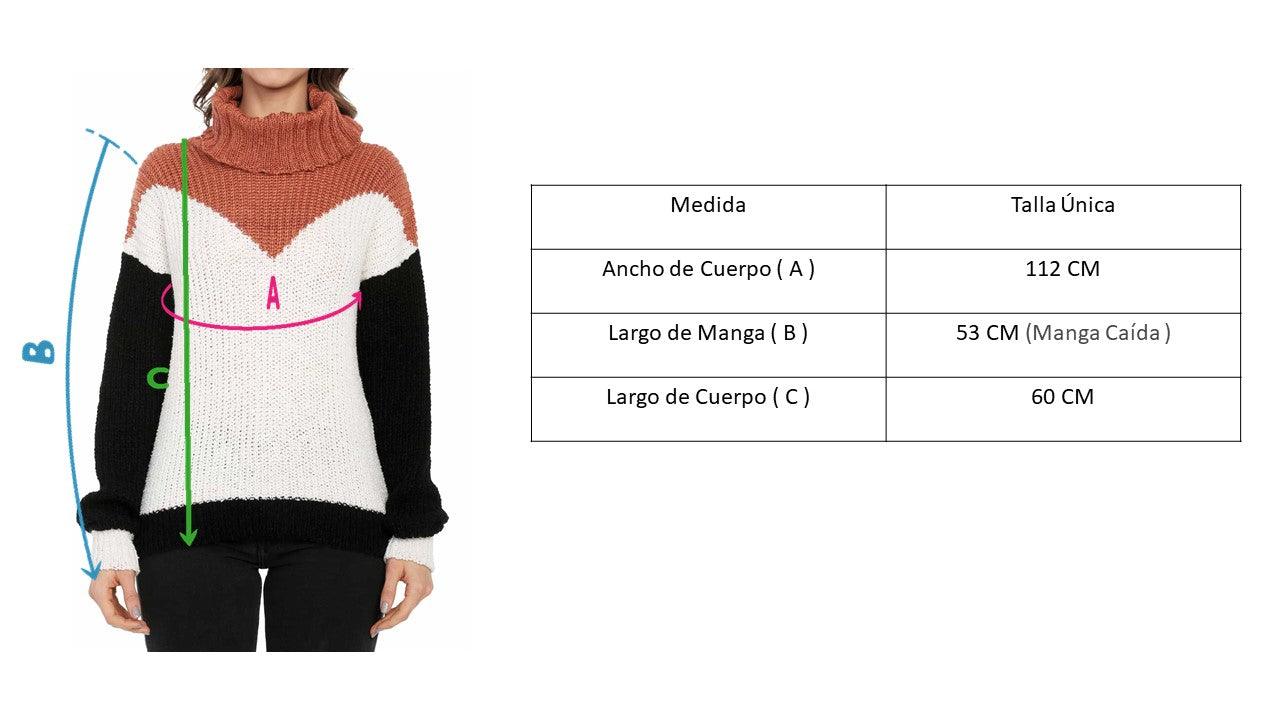 Saco Intarsia 3 Colores Tube Multicolor - Prendas de vestir - Giive Giive