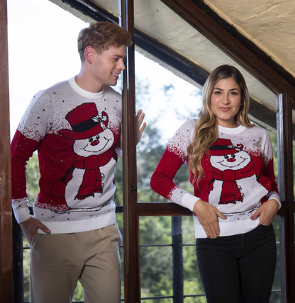 Saco navidad muñeco de nieve - Rojo - Mujer - Giive