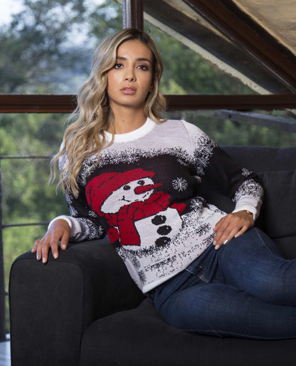 Saco navidad muñeco de nieve - Negro - Mujer - Giive