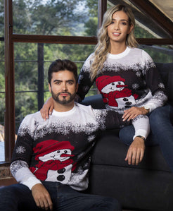 Saco navidad muñeco de nieve - Negro - Hombre - Giive