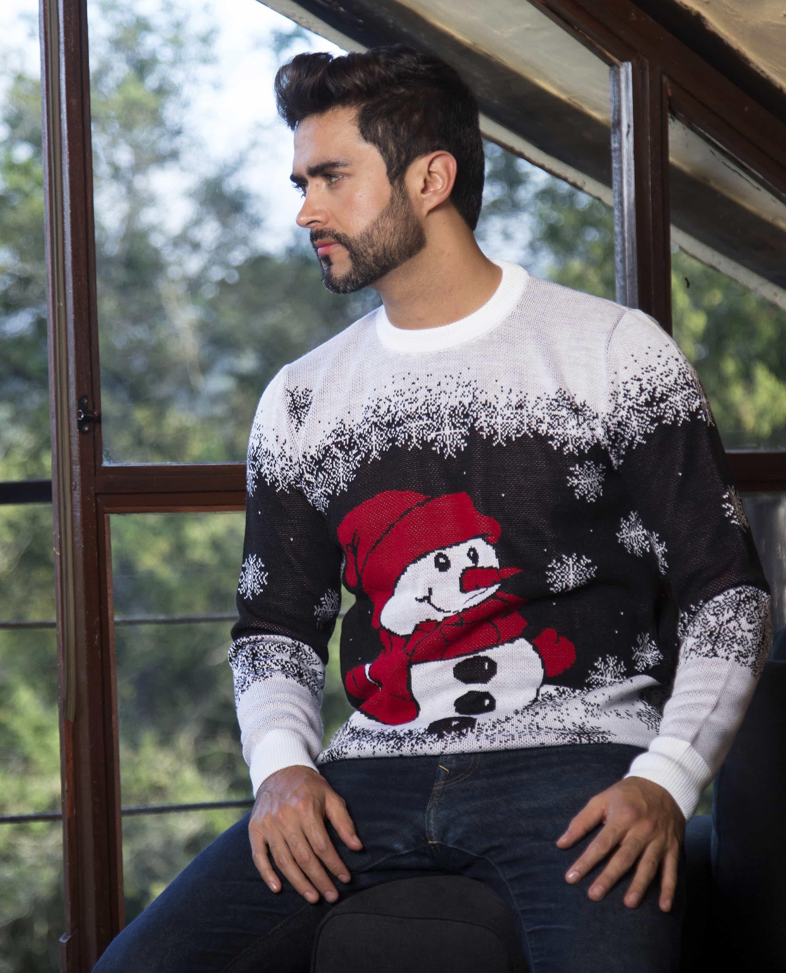 Saco navidad muñeco de nieve - Negro - Hombre - Giive