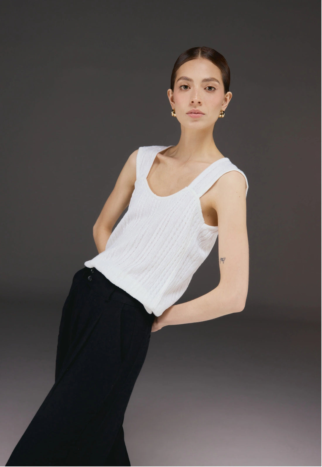Blusa Enlazada Escote Corazón