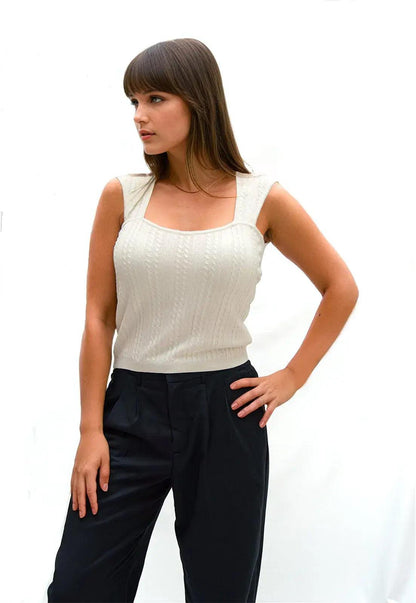 Blusa Enlazada Escote Corazón