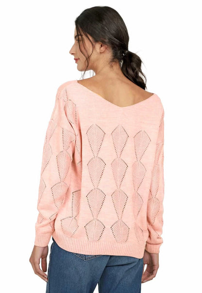Buzo Calado Hojas Cuello V - Prendas de vestir - Giive Giive
