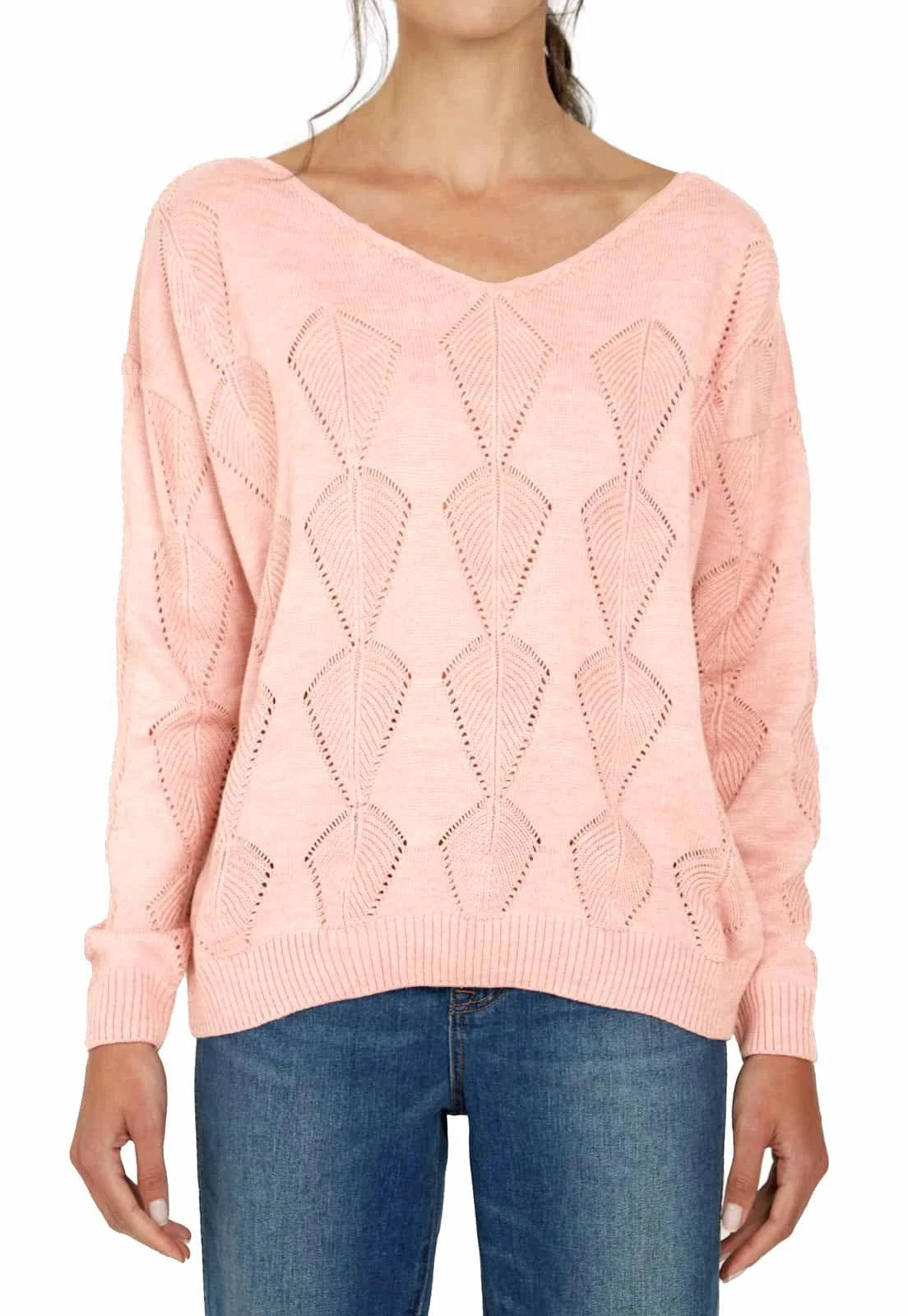 Buzo Calado Hojas Cuello V - Prendas de vestir - Giive Giive