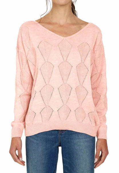 Buzo Calado Hojas Cuello V - Prendas de vestir - Giive Giive