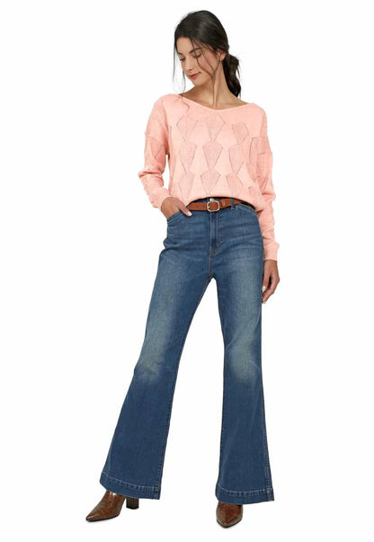 Buzo Calado Hojas Cuello V - Prendas de vestir - Giive Giive